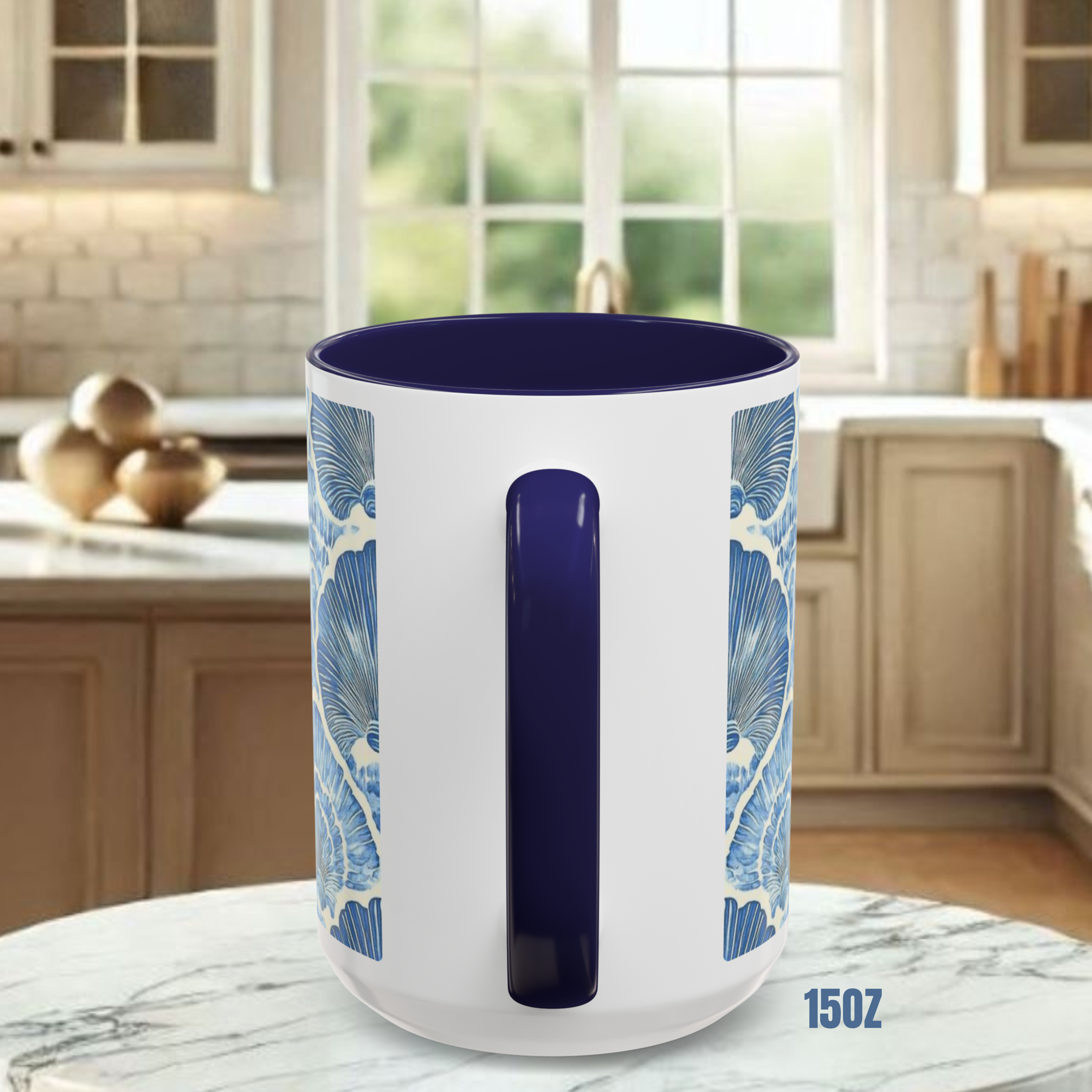 Coastal Calm Seashell Cup (11, 15oz) product thumbnail image Coastal Calm Seashell Cup (11, 15oz) product thumbnail image