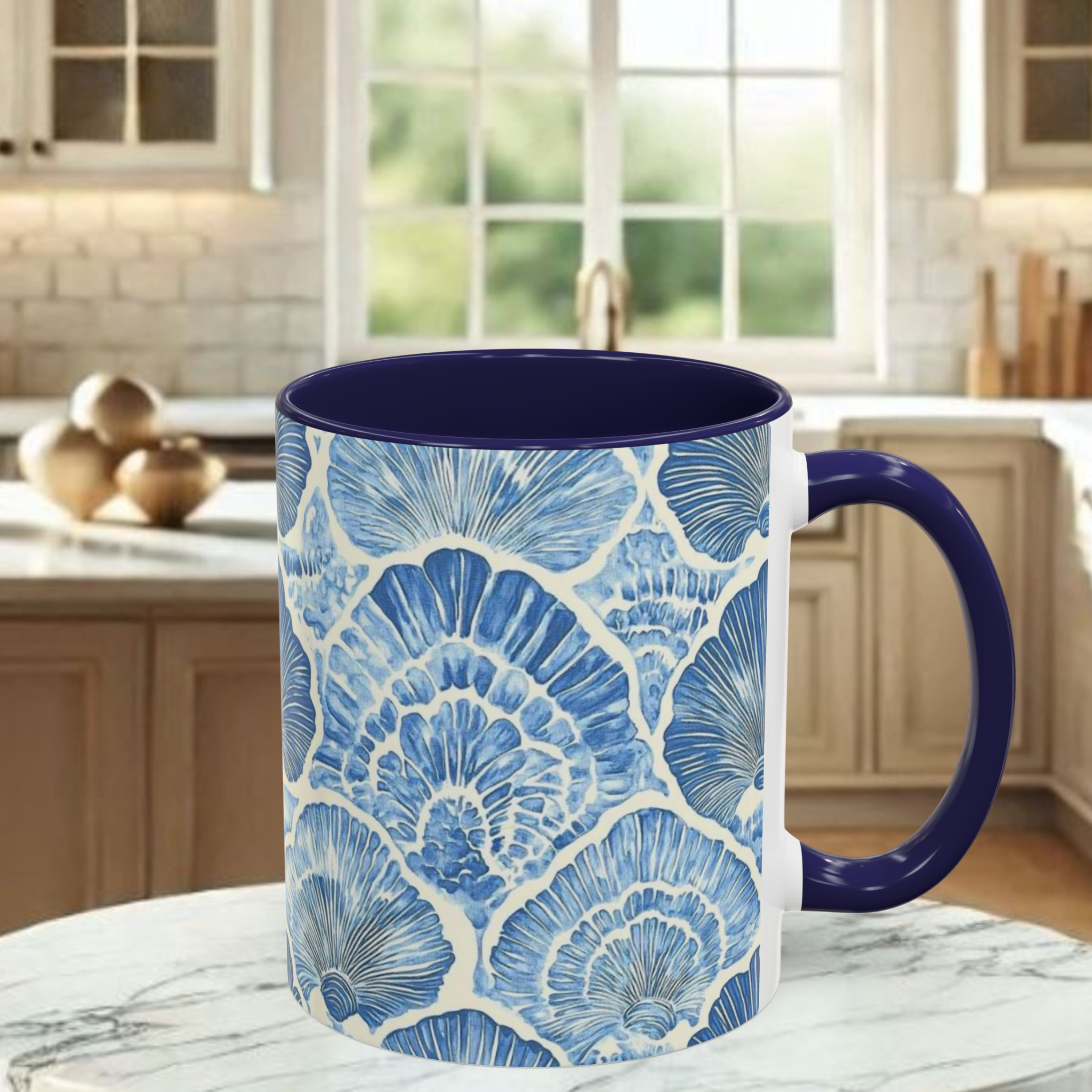 Coastal Calm Seashell Cup (11, 15oz) product thumbnail image Coastal Calm Seashell Cup (11, 15oz) product thumbnail image