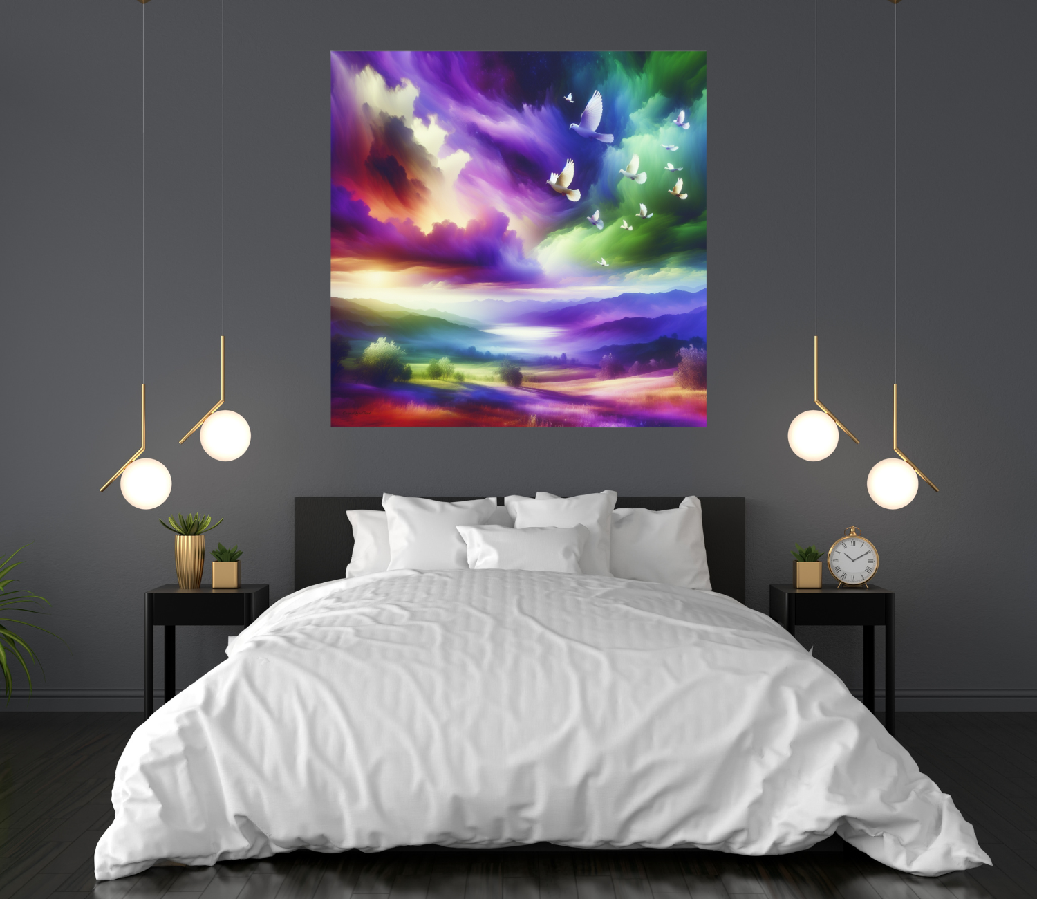 Silk Poster – Dawn of the New Frequency (Indoor/Outdoor Wall Art) product thumbnail image Silk Poster – Dawn of the New Frequency (Indoor/Outdoor Wall Art) product thumbnail image
