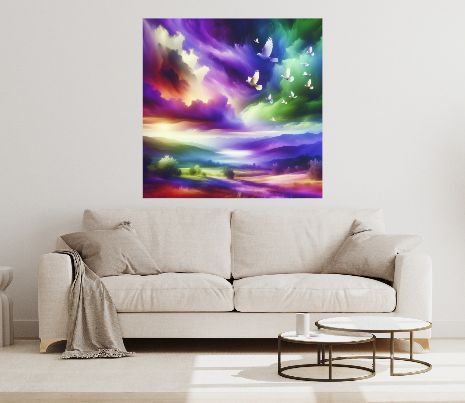 Silk Poster – Dawn of the New Frequency (Indoor/Outdoor Wall Art) product thumbnail image Silk Poster – Dawn of the New Frequency (Indoor/Outdoor Wall Art) product thumbnail image