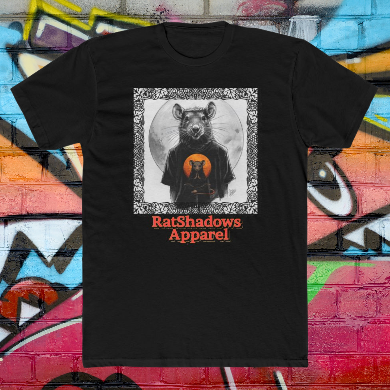 'RatShadows Apparel' Classic Art Tee Shirt product thumbnail image 'RatShadows Apparel' Classic Art Tee Shirt product thumbnail image