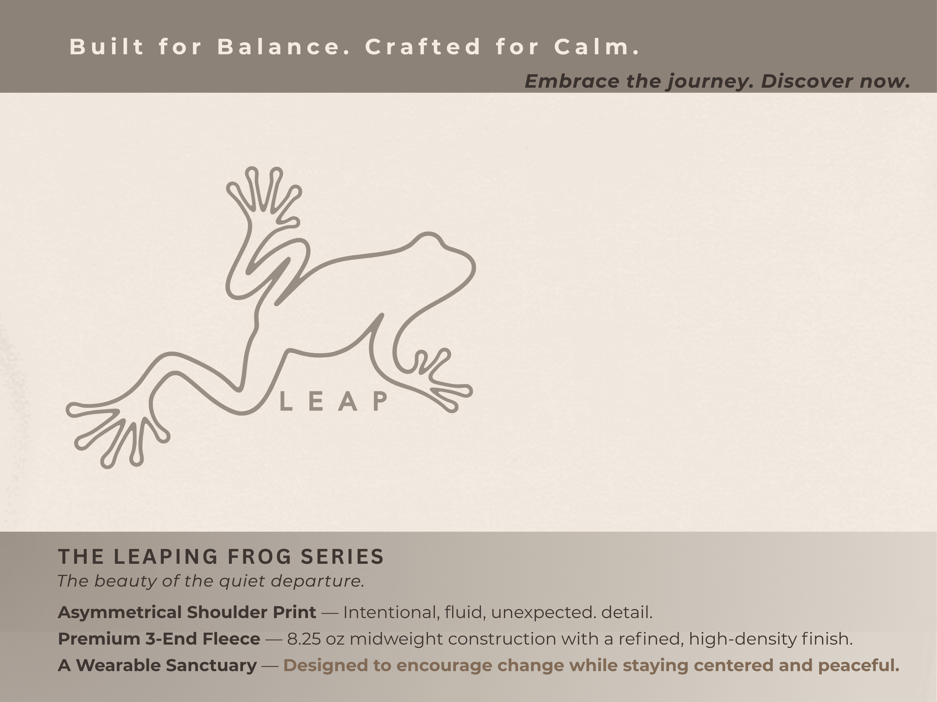 Minimalist Frog Hoodie, Quiet Luxury Midweight Fleece, Oversized Streetwear, Mindful Clothing, Meditation Gift product thumbnail image Minimalist Frog Hoodie, Quiet Luxury Midweight Fleece, Oversized Streetwear, Mindful Clothing, Meditation Gift product thumbnail image