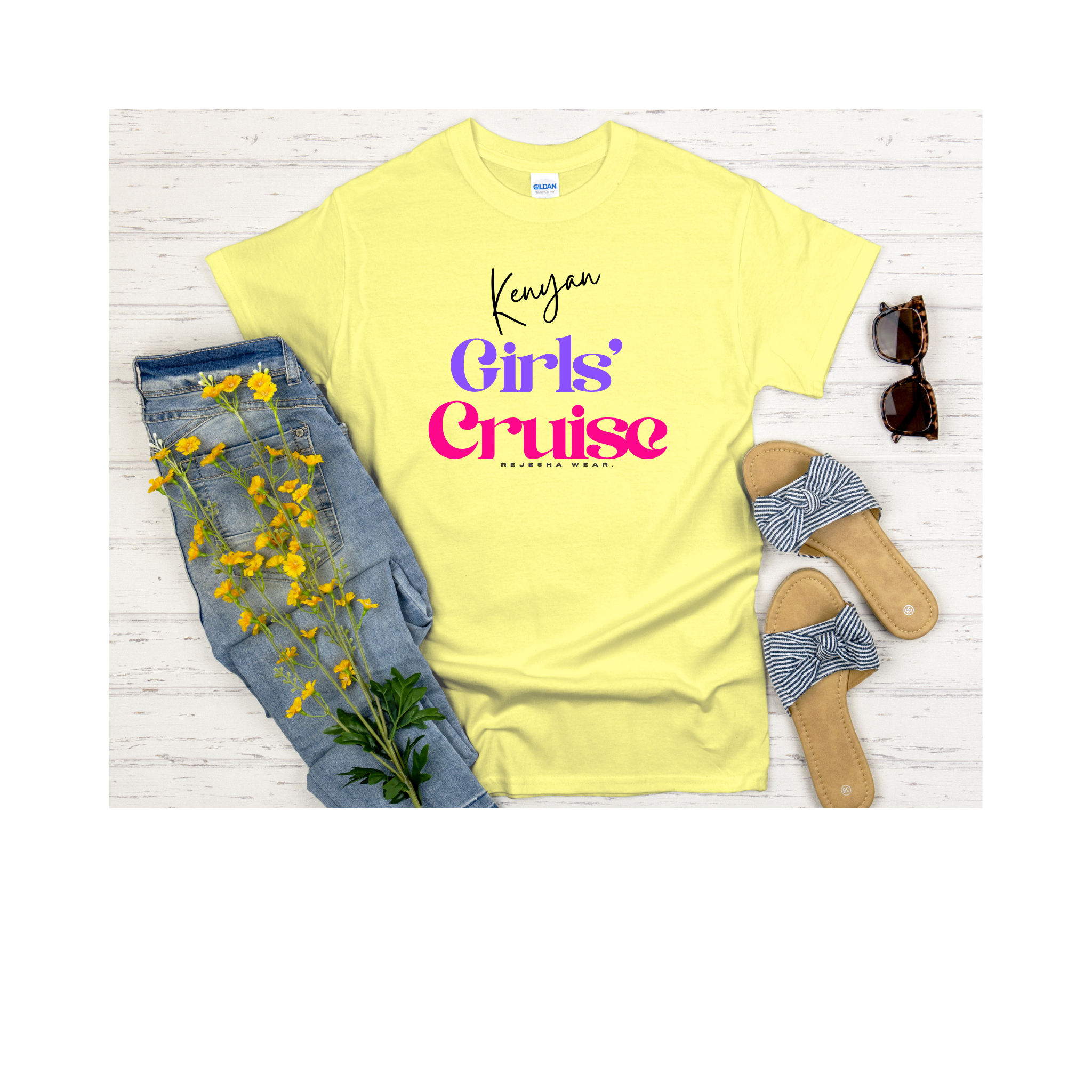 Kenyan Girls Cruise T-Shirt product thumbnail image