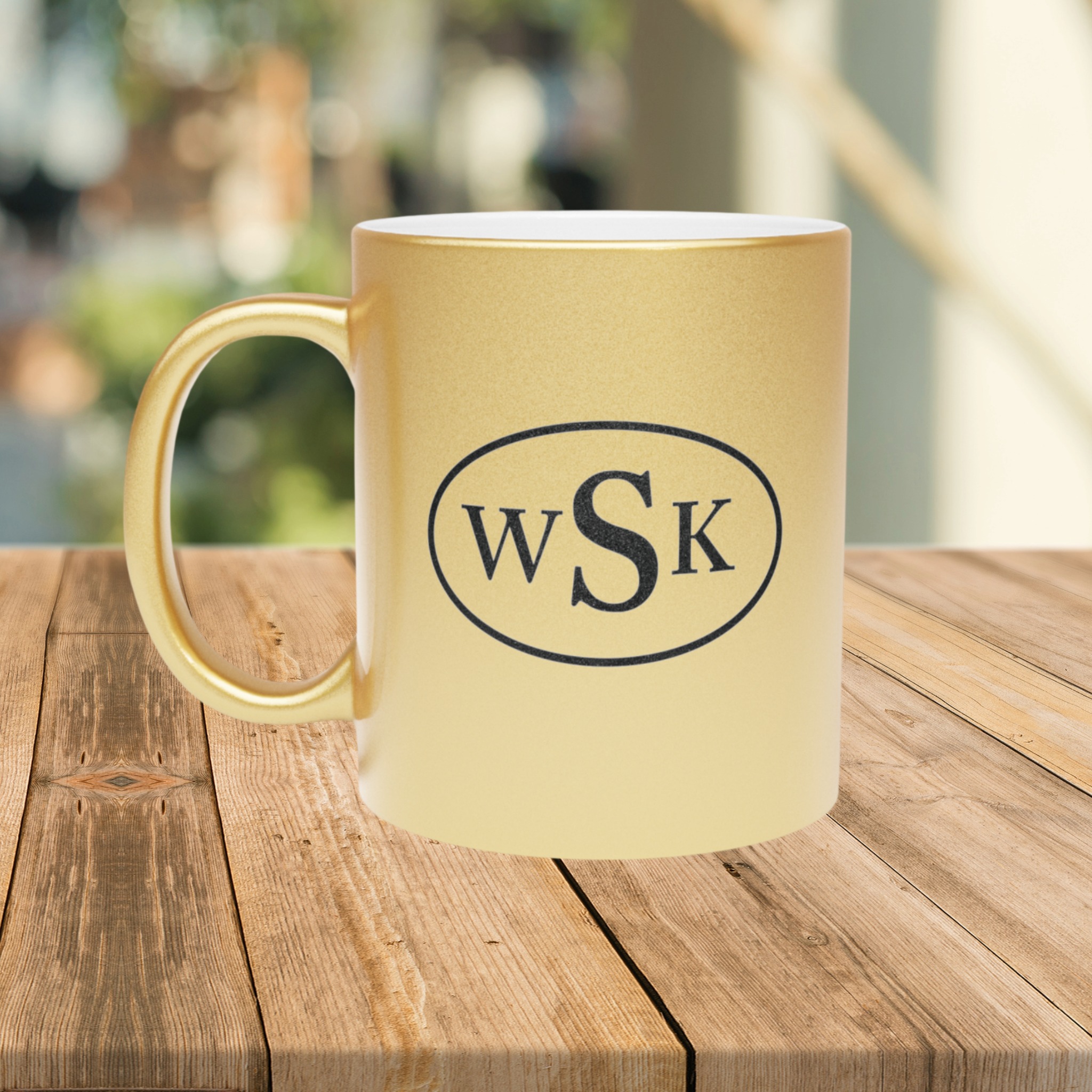 Personalized Metallic Coffee Mug product thumbnail image