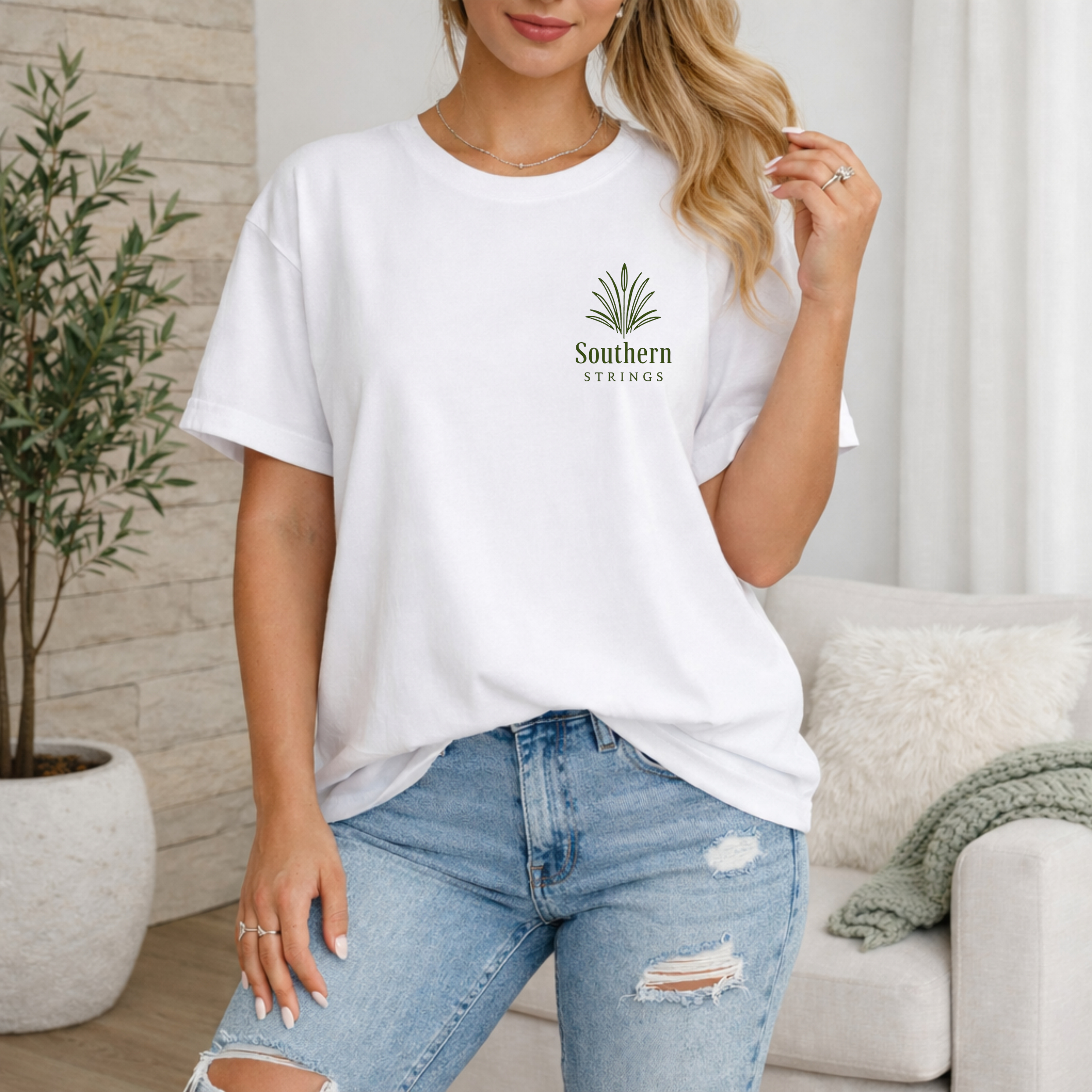 Southern Living T-Shirt — "Sweet Simple Southern" Floral Graphic Tee product thumbnail image