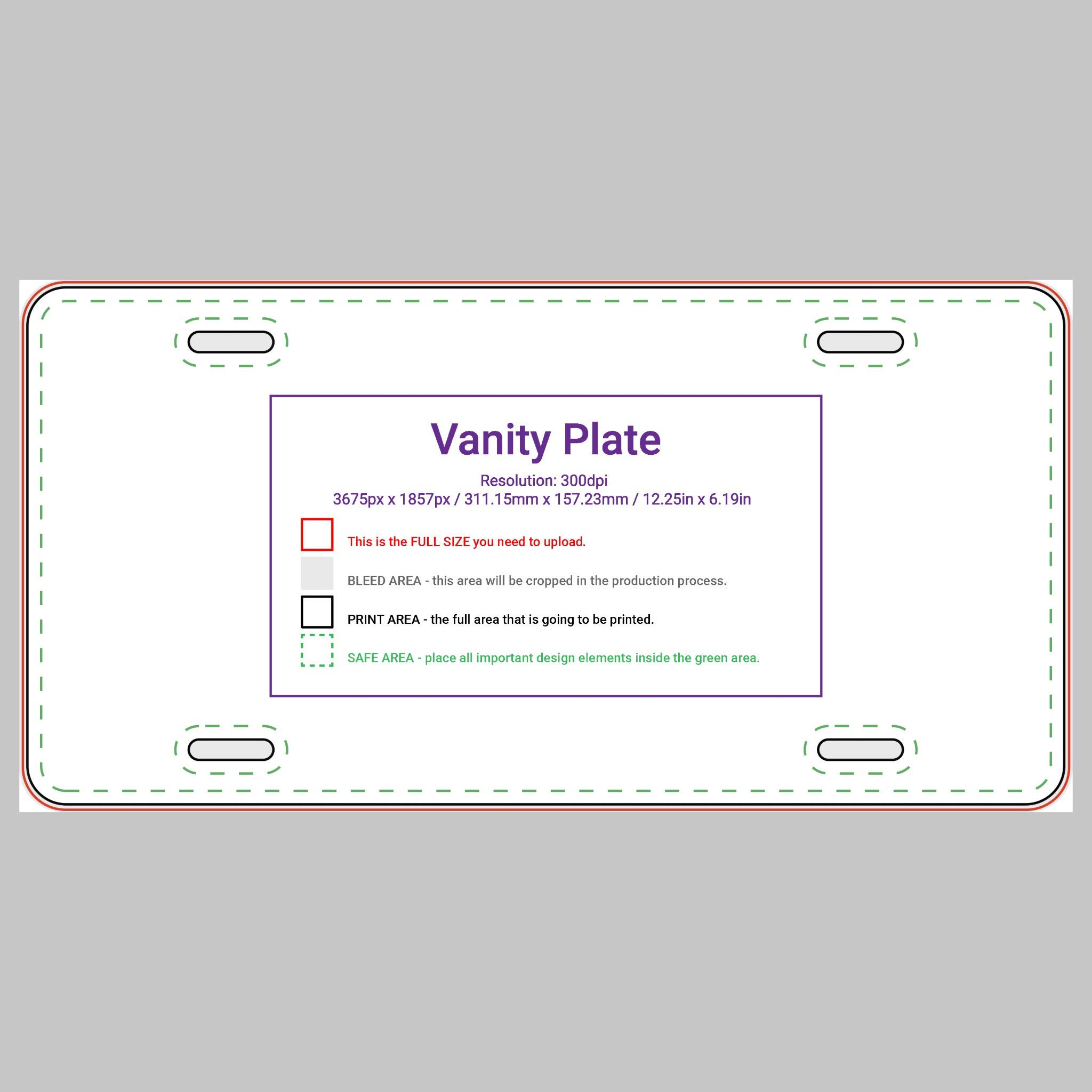 Custom Vanity Plate product thumbnail image