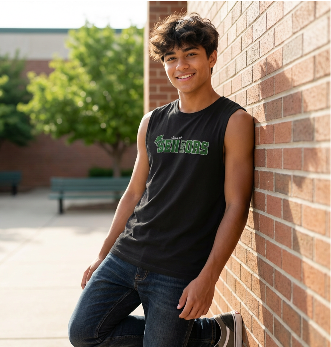 Men's Senior Class of 2027 Muscle Tank