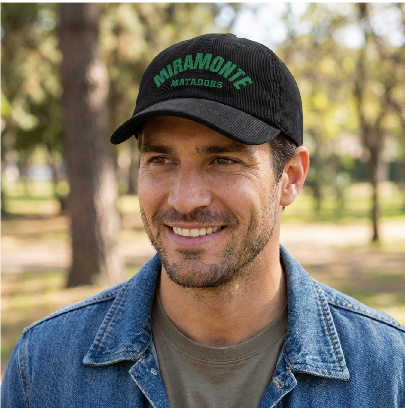 Miramonte Vintage Corduroy Cap (Embroidery) product thumbnail image