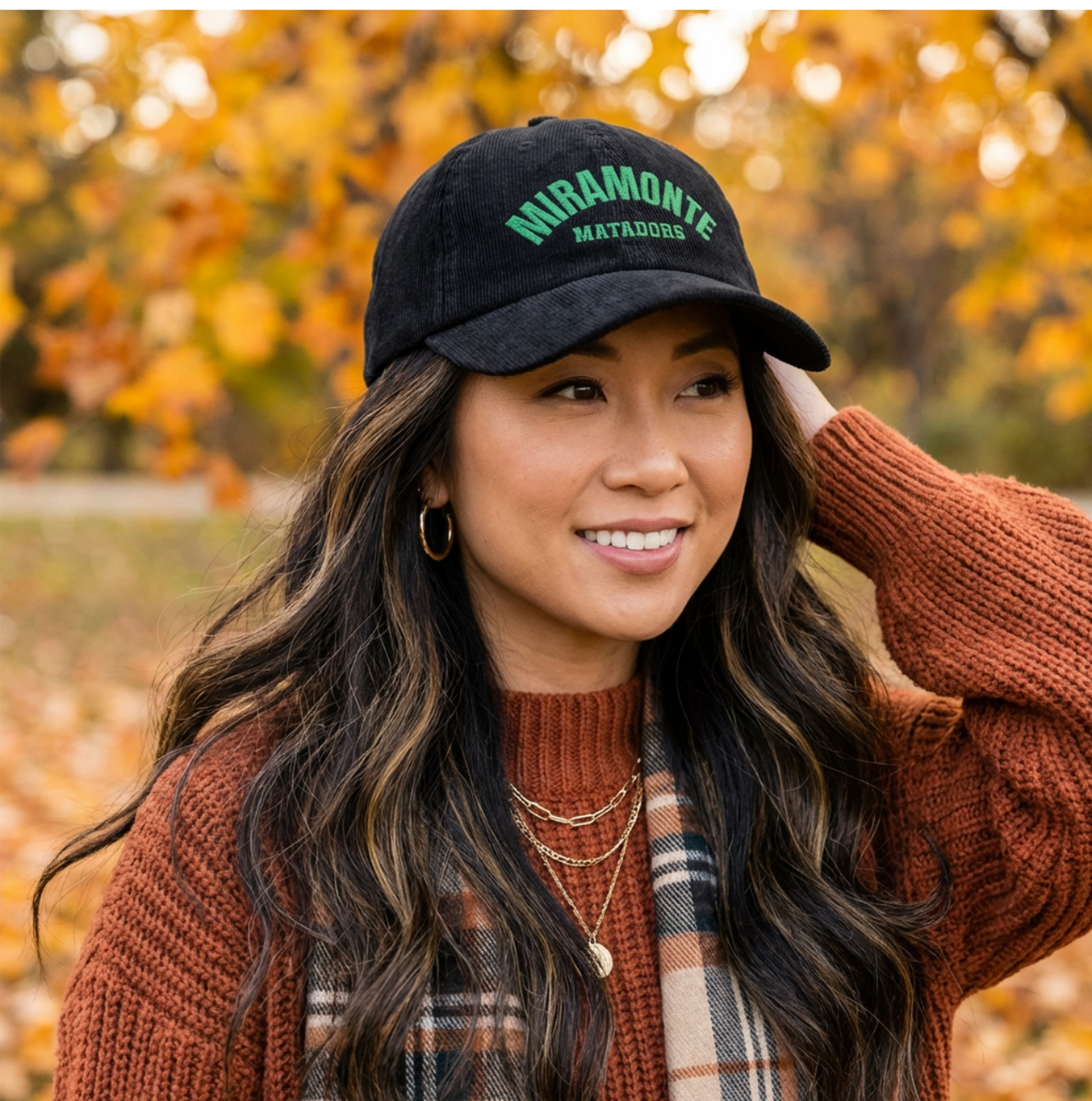 Miramonte Vintage Corduroy Cap (Embroidery) product thumbnail image