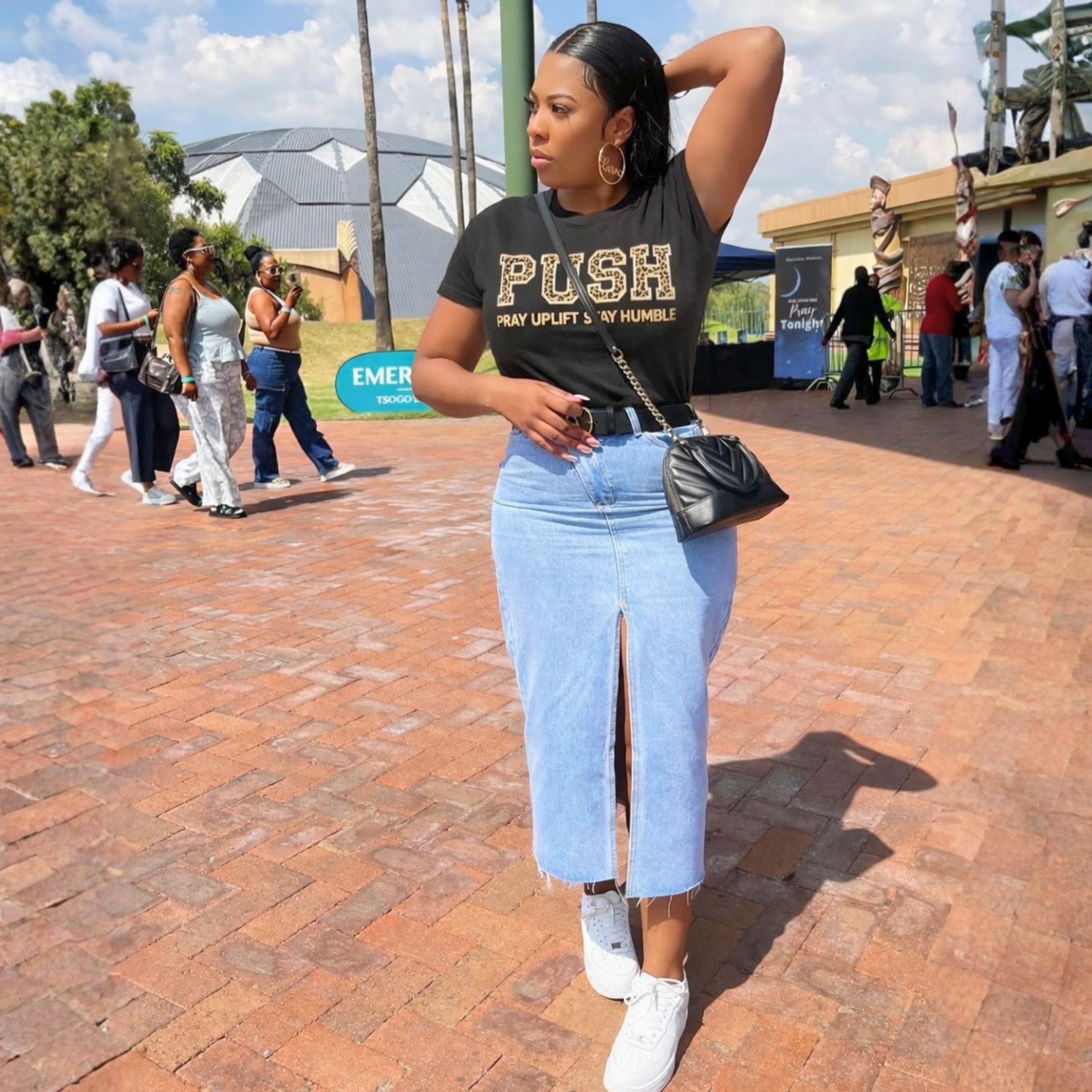 Leopard PUSH Women's Tee