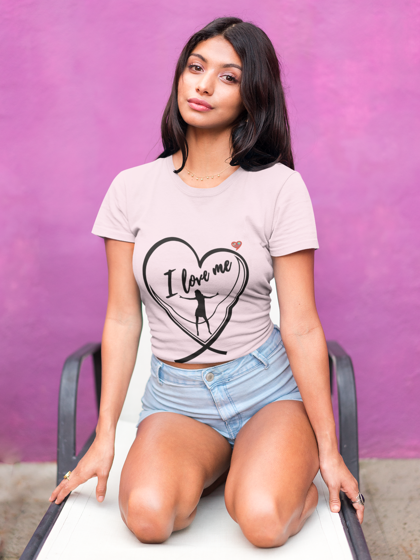 II Love Me Unisex Softstyle T-Shirt product thumbnail image