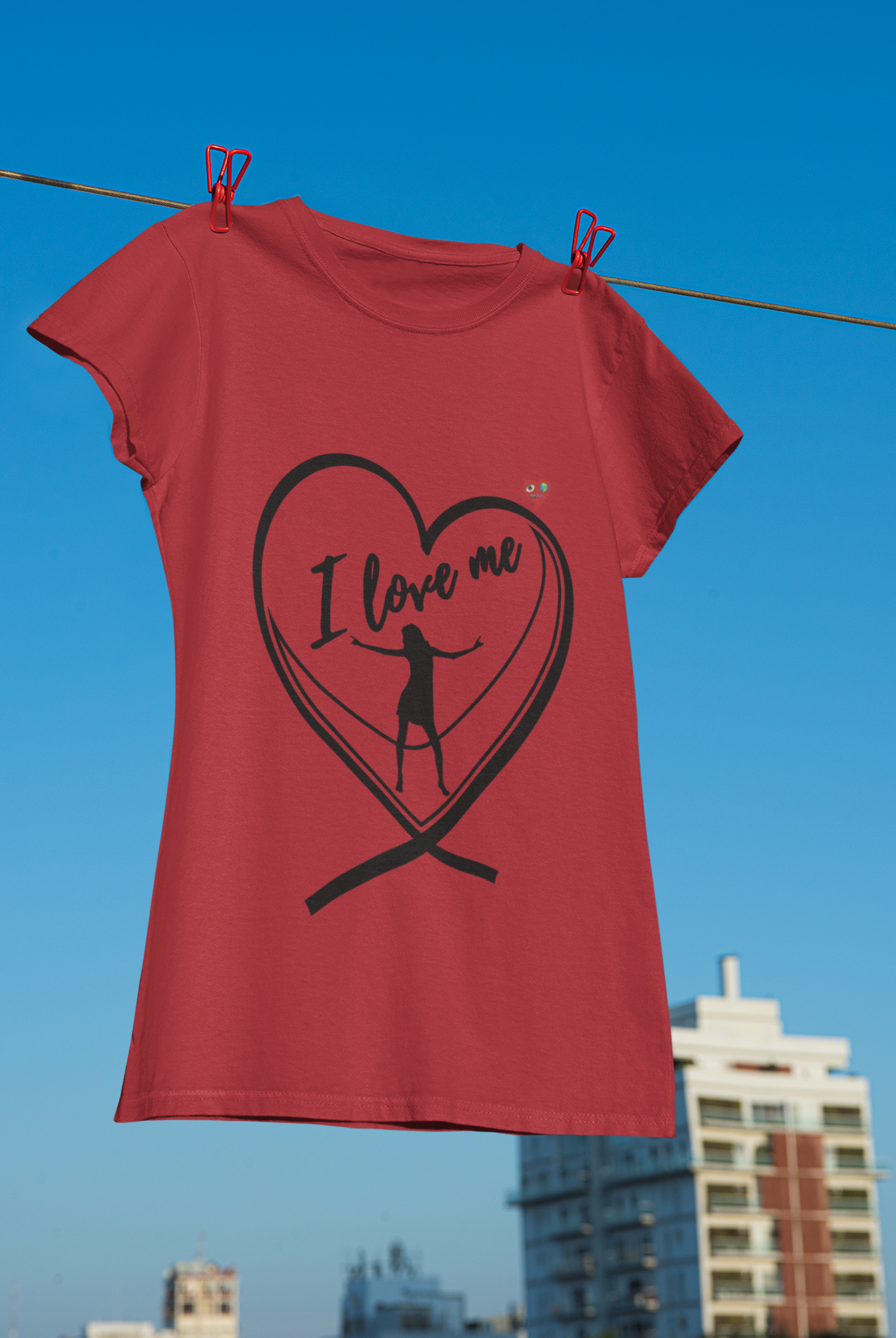 II Love Me Unisex Softstyle T-Shirt product thumbnail image