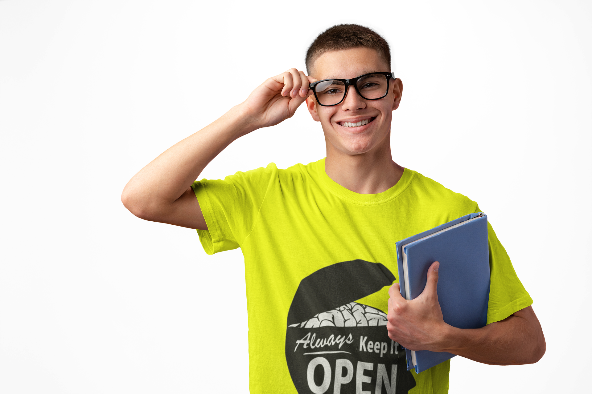 Keep It Open Tee — Inspirational Mindset Graphic T-Shirt product thumbnail image Keep It Open Tee — Inspirational Mindset Graphic T-Shirt product thumbnail image