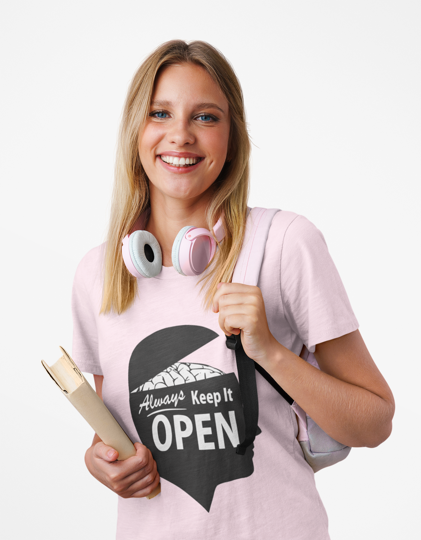 Keep It Open Tee — Inspirational Mindset Graphic T-Shirt product thumbnail image Keep It Open Tee — Inspirational Mindset Graphic T-Shirt product thumbnail image