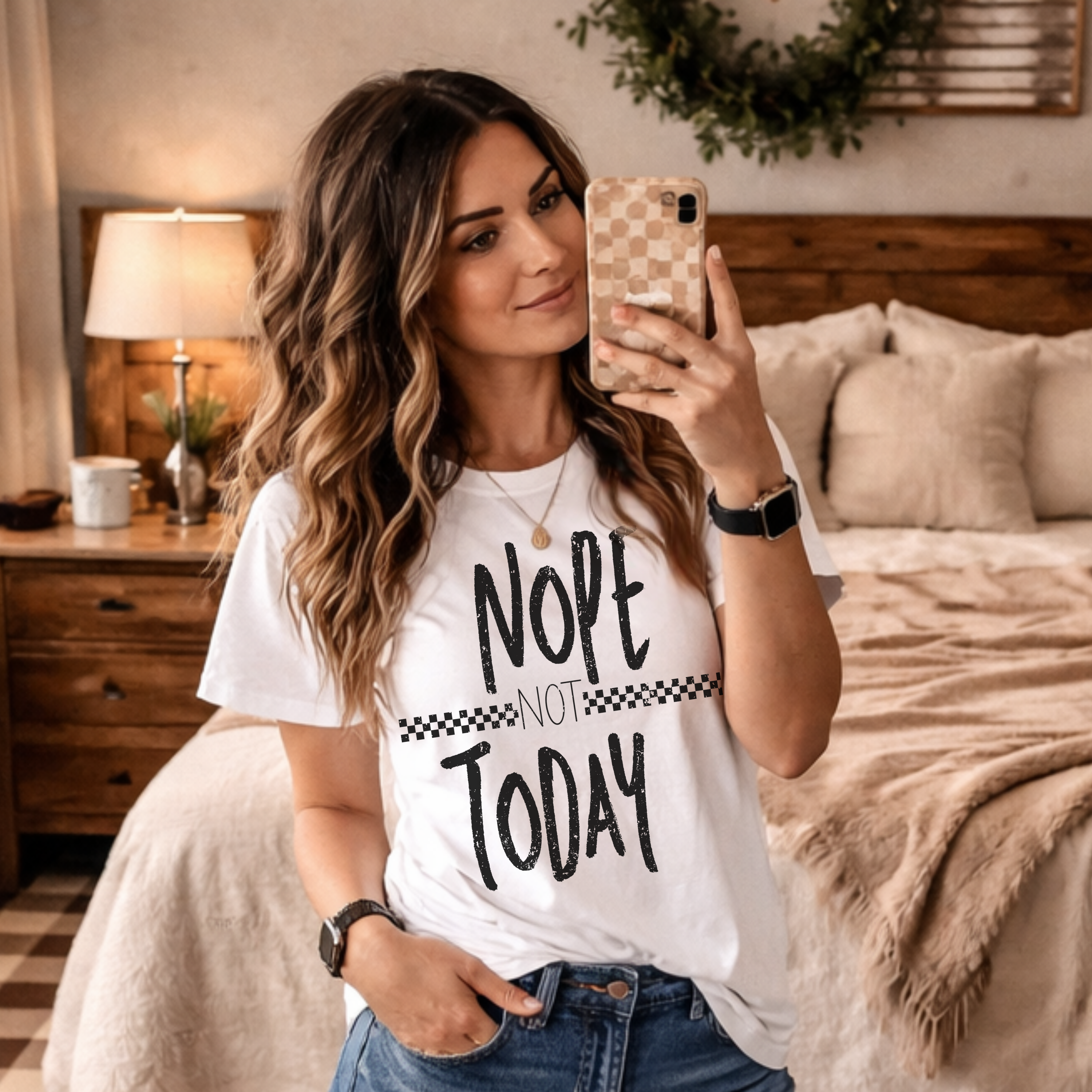 Nope Not Today Comfort Colors 1717 Tshirt product thumbnail image