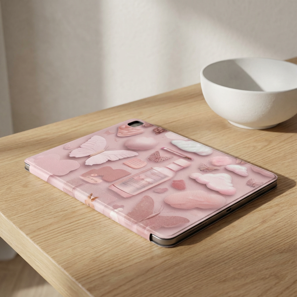 Soft Girl Pink Collage iPad Case product thumbnail image Soft Girl Pink Collage iPad Case product thumbnail image