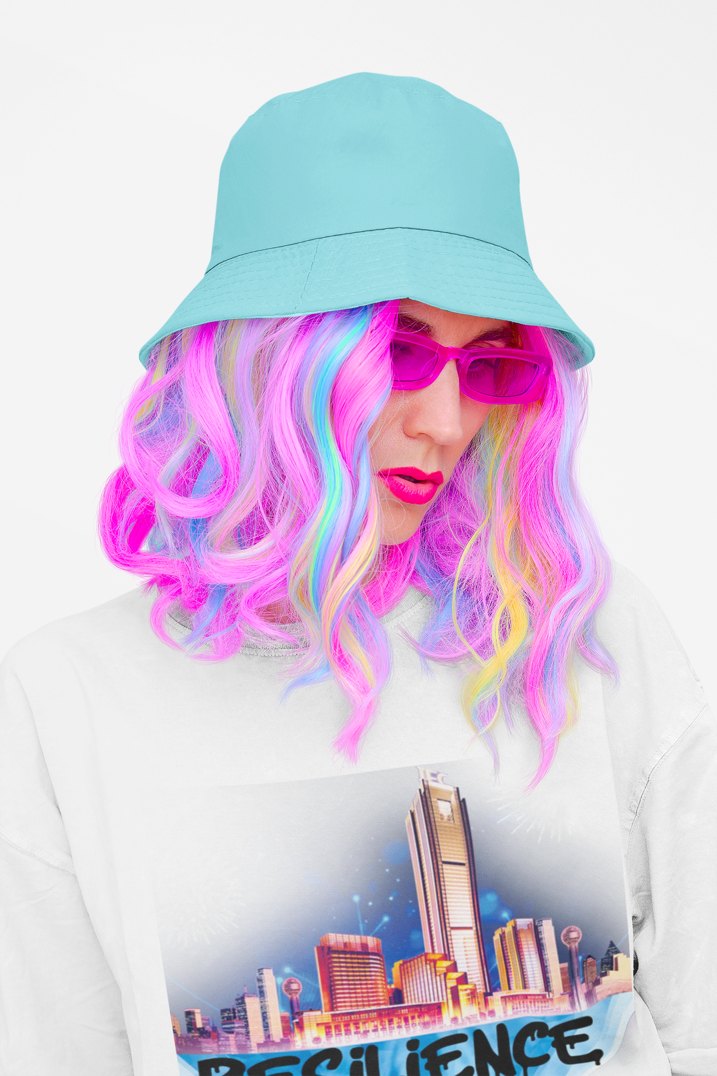 Resilience Cityscape Tee — Urban Skyline Graphic T‑Shirt product thumbnail image