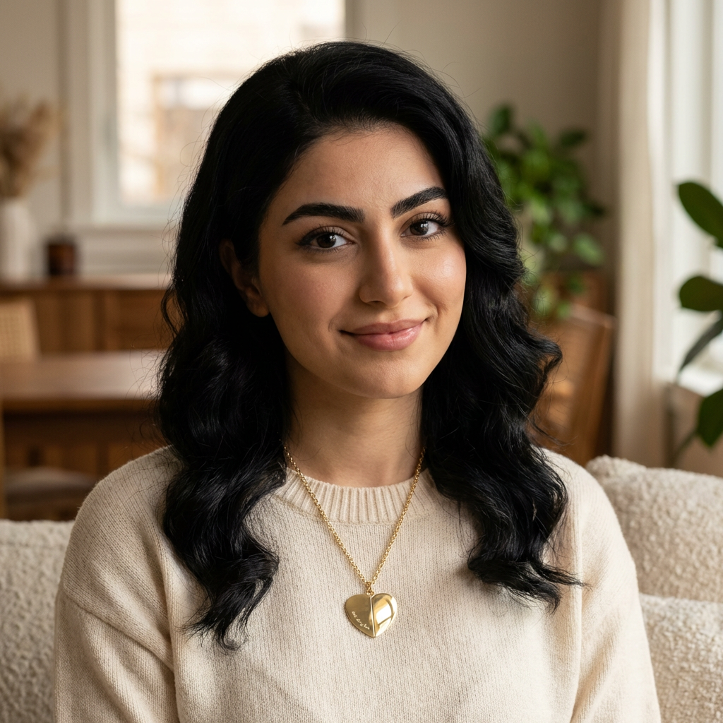 Engravable Hidden Message Heart Necklace — Personalized Secret Message Locket (e.g., "Est. 2026") | Stepmom Mother's day Gift product thumbnail image