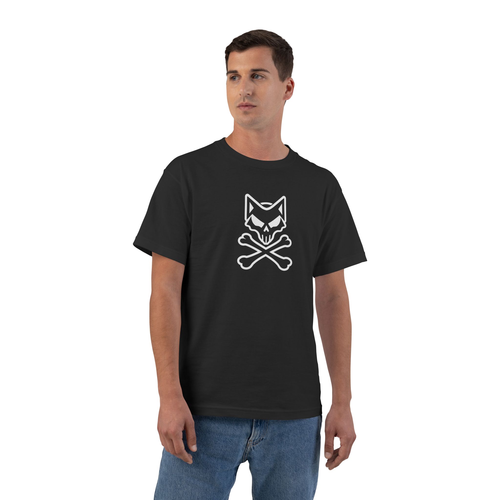 Dead Katt Oversized Vertical Back Tee — Fashion Variation I product thumbnail image Dead Katt Oversized Vertical Back Tee — Fashion Variation I product thumbnail image