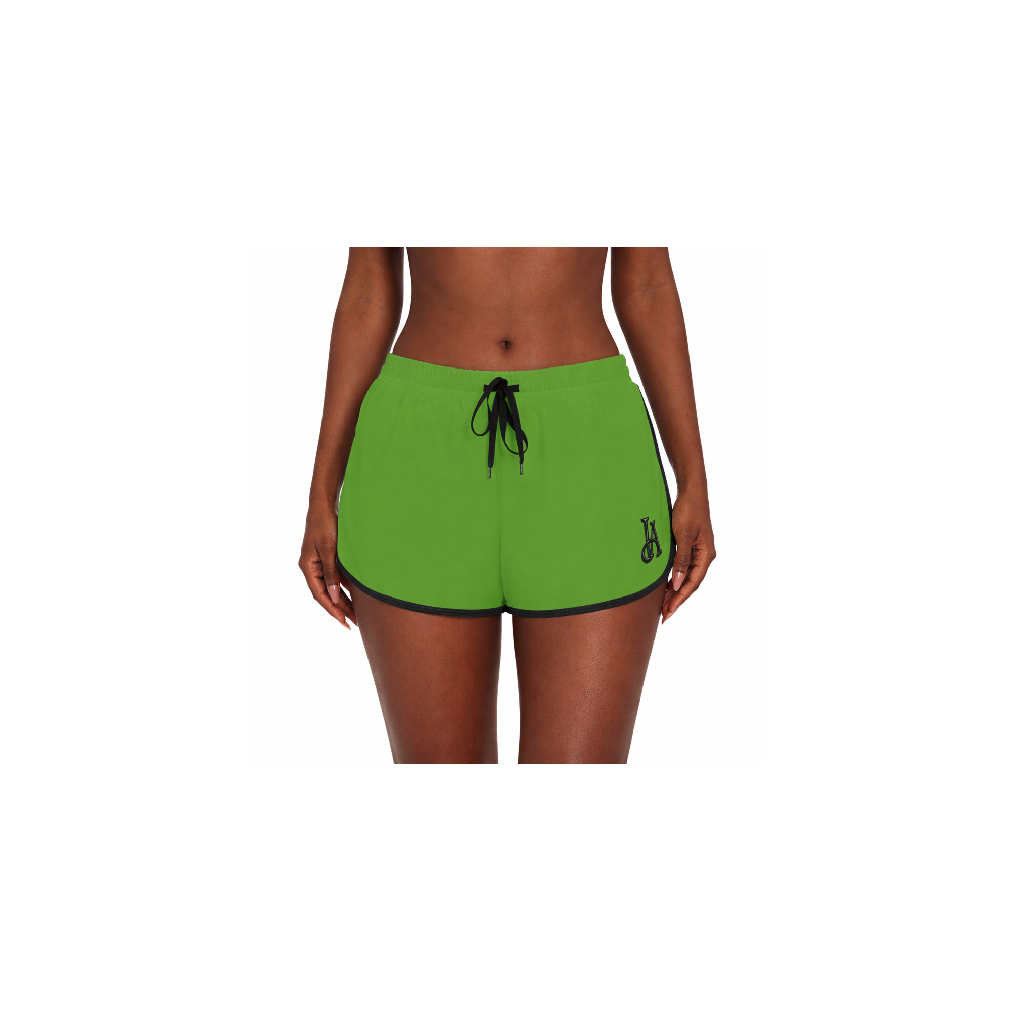  HEAVEN APPROVED-Women's Relaxed Shorts — Luxury HA Monogram with Bold Heaven Approved Design Waistband, Devine Gift Idea For Her  product thumbnail image