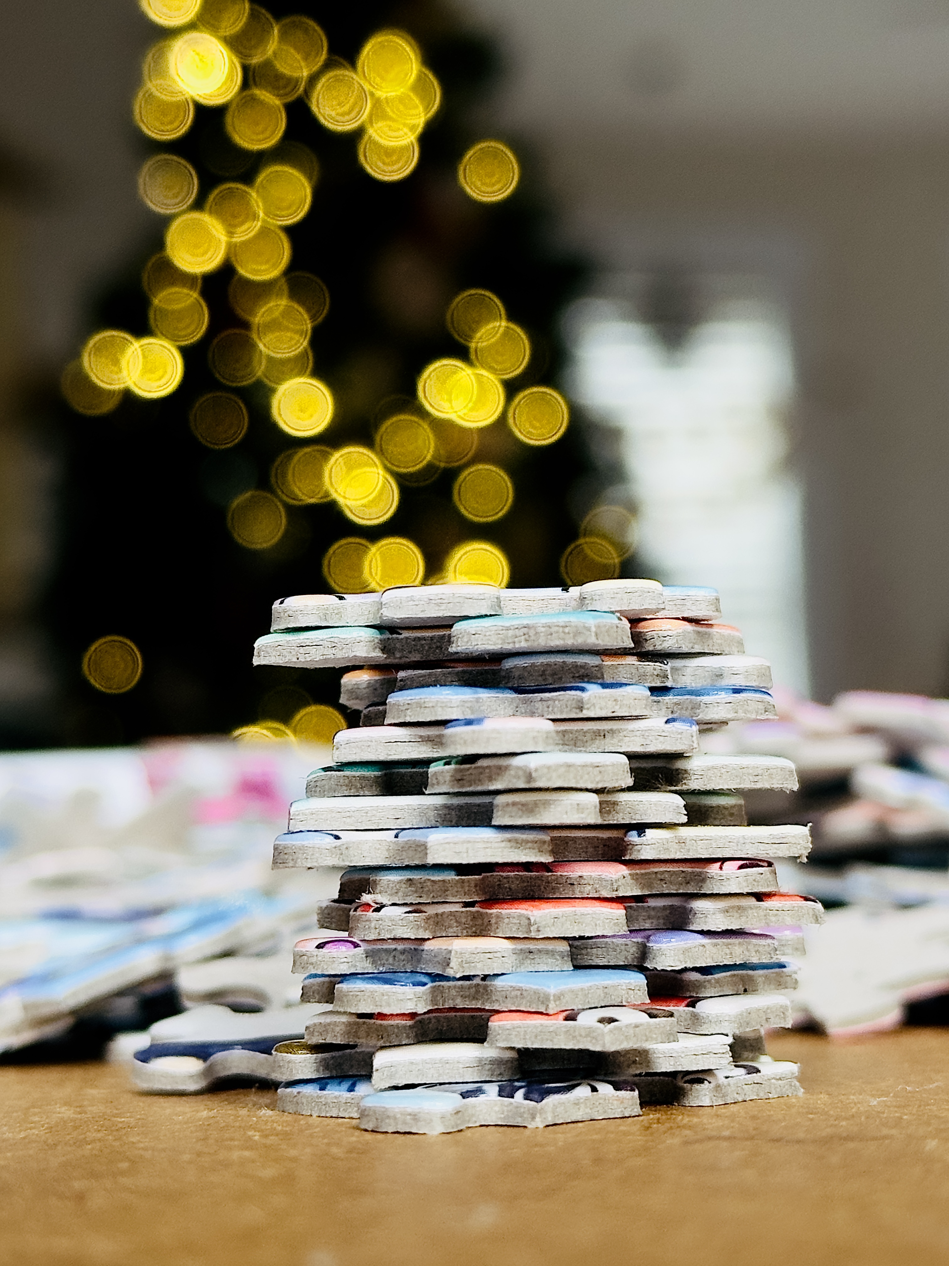 Vintage Floral Crosses Jigsaw Puzzle | 500 Pieces product thumbnail image