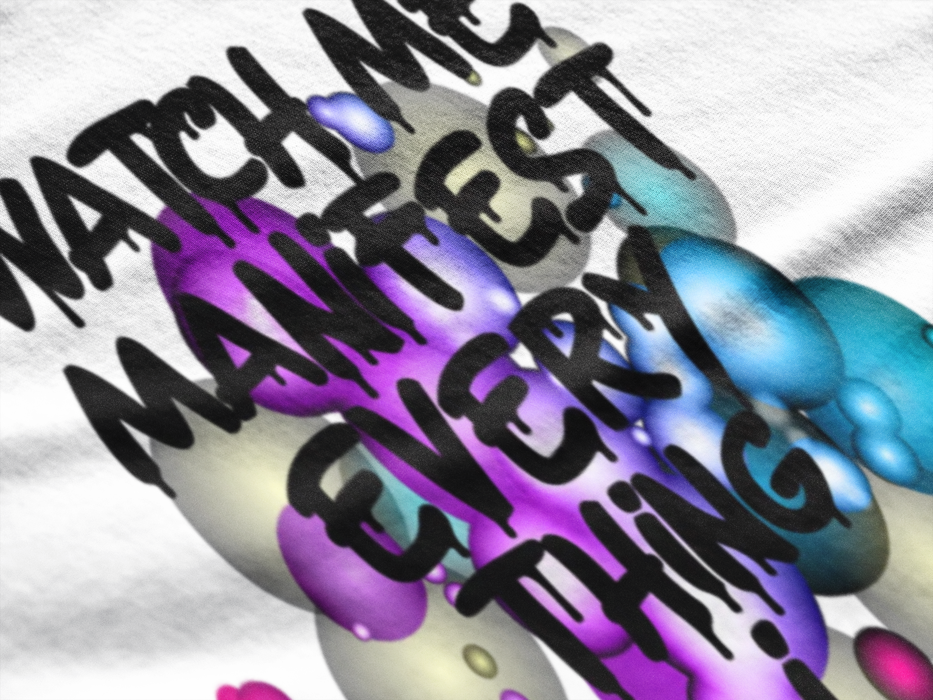 Manifest Everything Tee — "Watch Me Manifest Everything I Want" Inspirational Graphic T-Shirt product thumbnail image