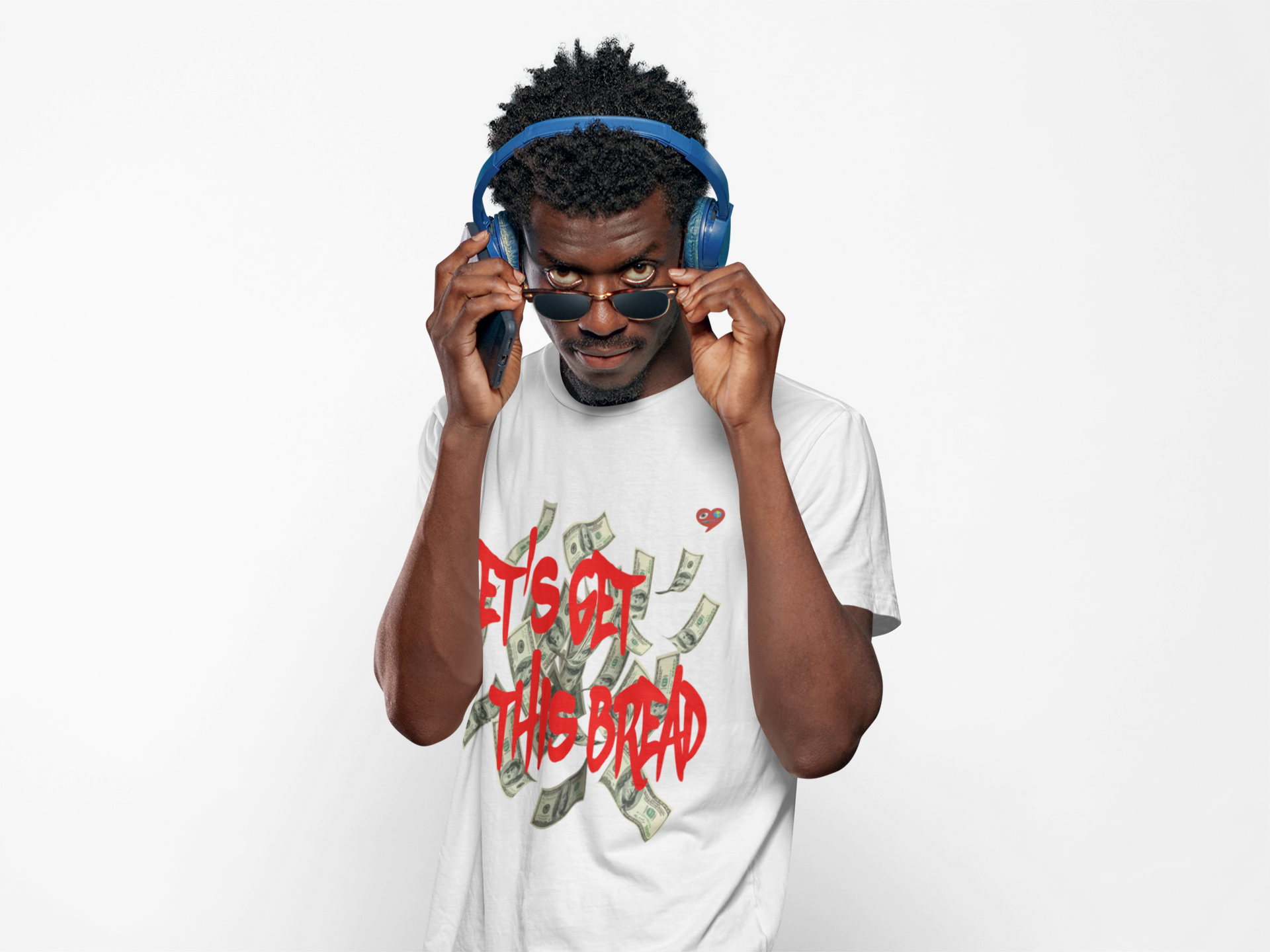Let’s Get This Bread T-Shirt – Money Graphic Tee product thumbnail image Let’s Get This Bread T-Shirt – Money Graphic Tee product thumbnail image