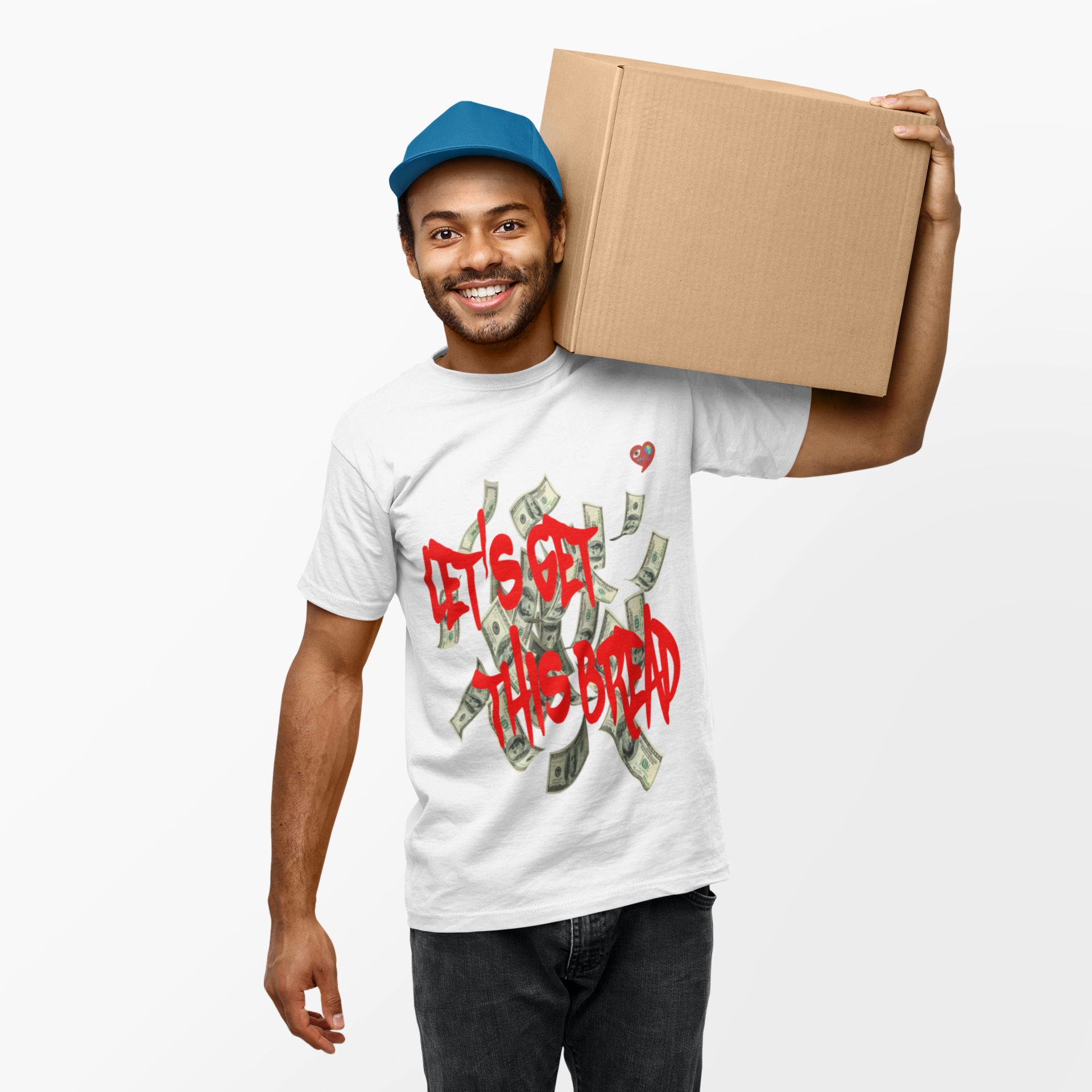 Let’s Get This Bread T-Shirt – Money Graphic Tee product thumbnail image Let’s Get This Bread T-Shirt – Money Graphic Tee product thumbnail image