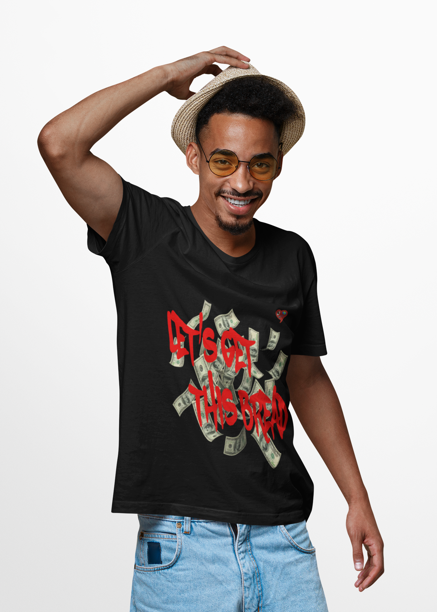 Let’s Get This Bread T-Shirt – Money Graphic Tee product thumbnail image