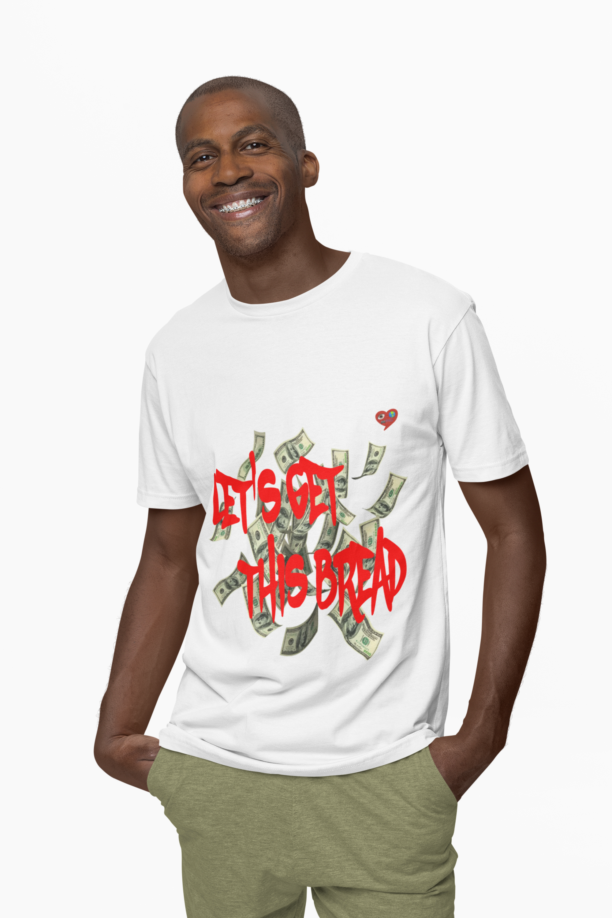 Let’s Get This Bread T-Shirt – Money Graphic Tee product thumbnail image Let’s Get This Bread T-Shirt – Money Graphic Tee product thumbnail image