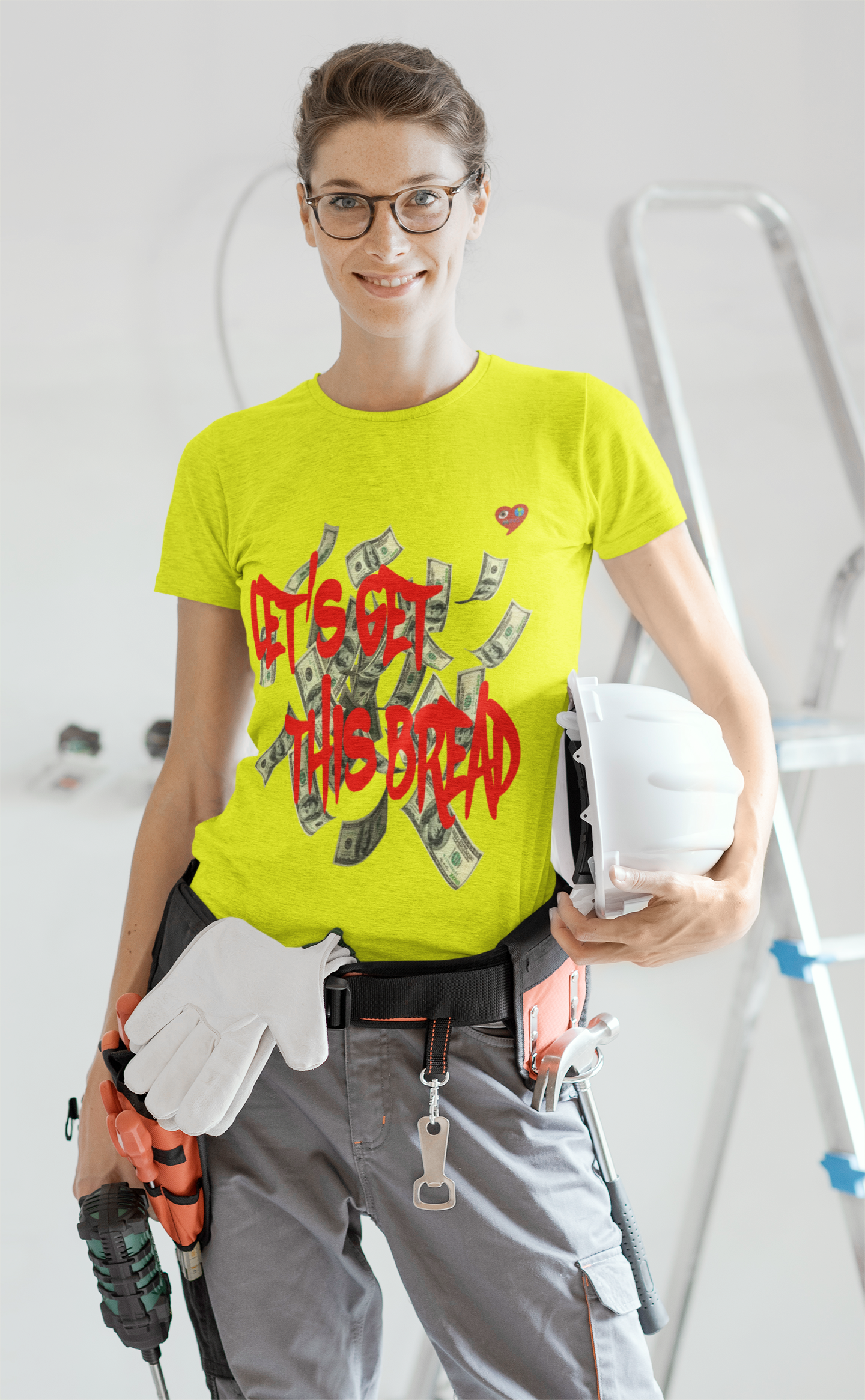 Let’s Get This Bread T-Shirt – Money Graphic Tee product thumbnail image