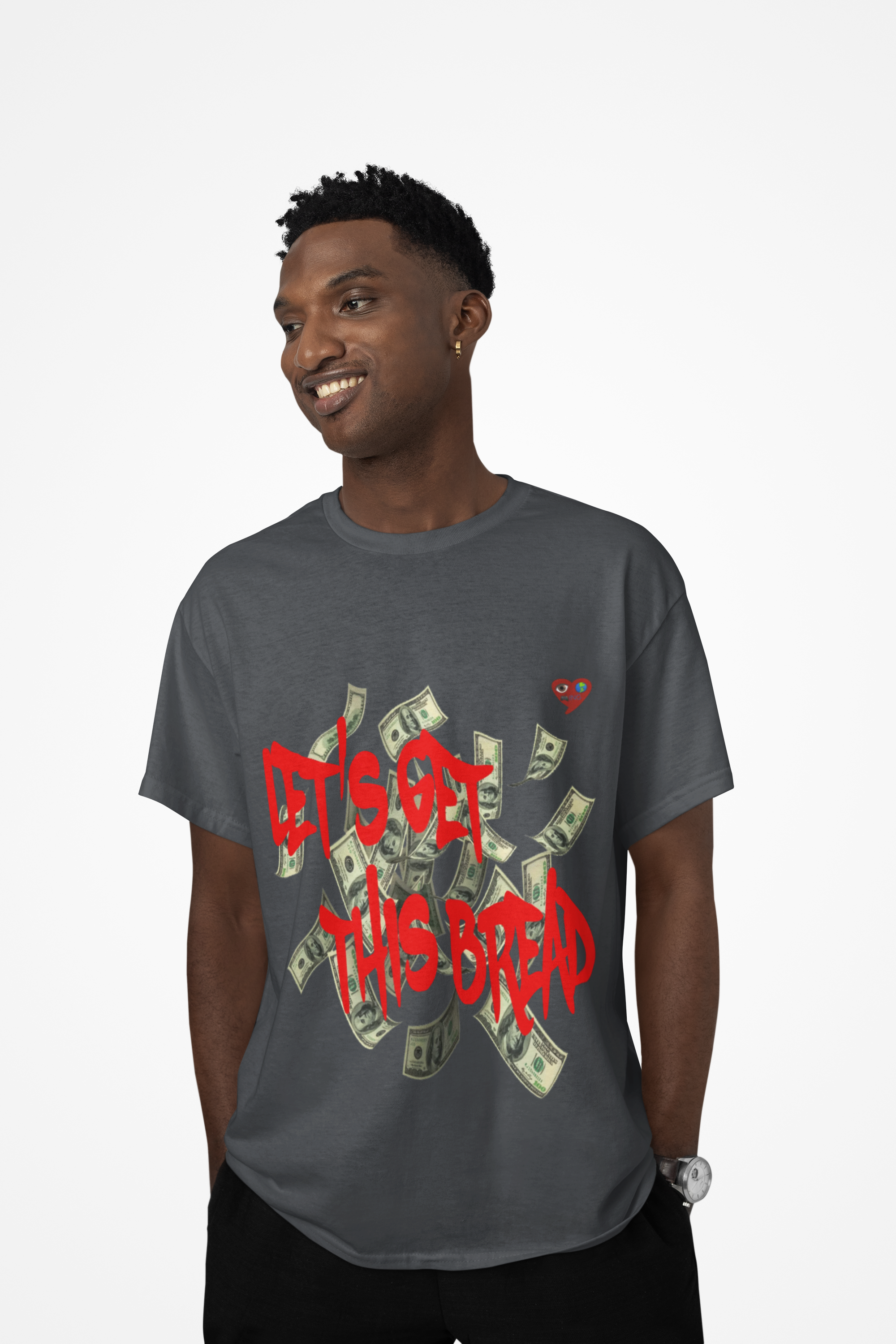 Let’s Get This Bread T-Shirt – Money Graphic Tee product thumbnail image