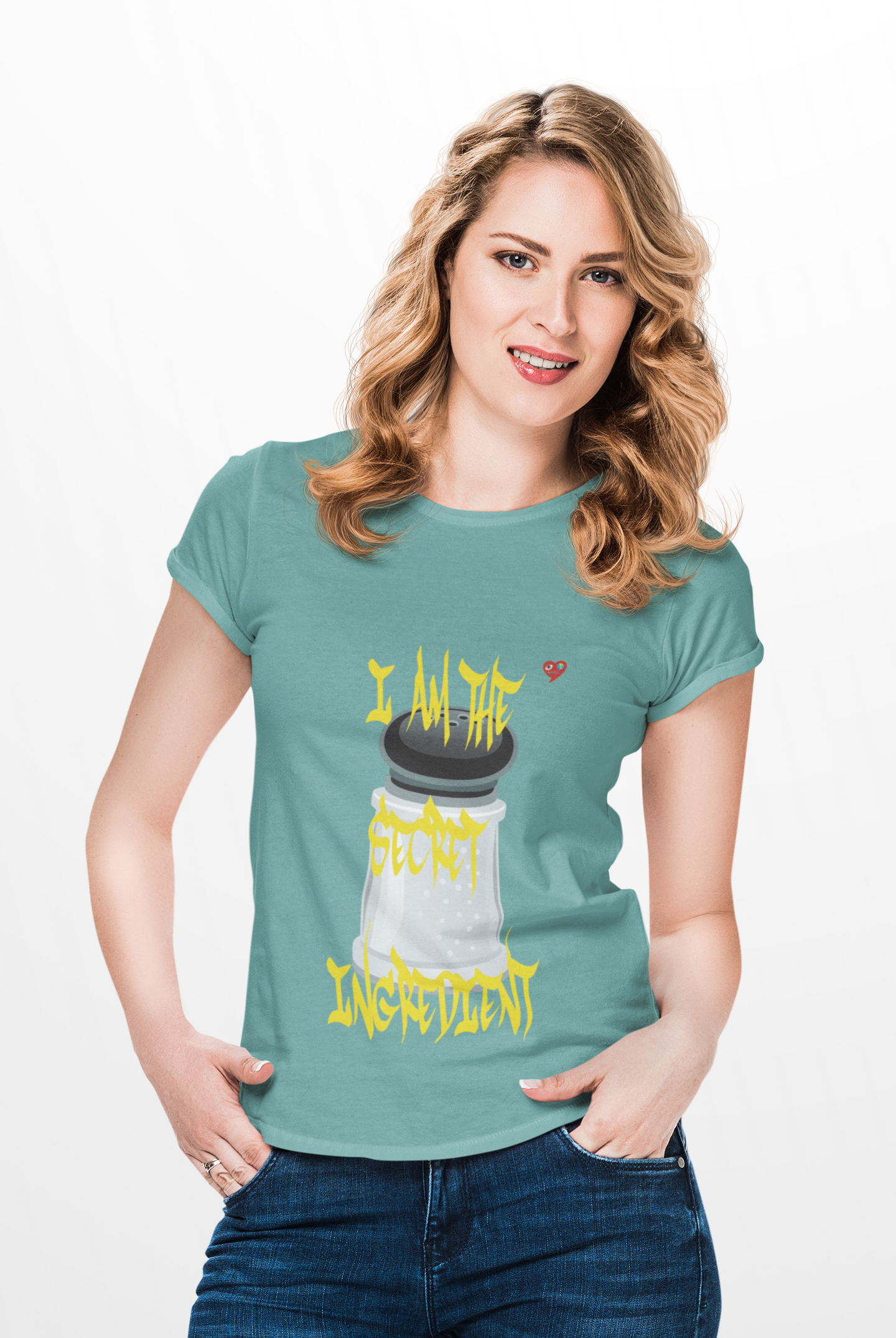 Salt Shaker Graphic T‑Shirt – "I Am The Secret Ingredient" Street Art Tee product thumbnail image
