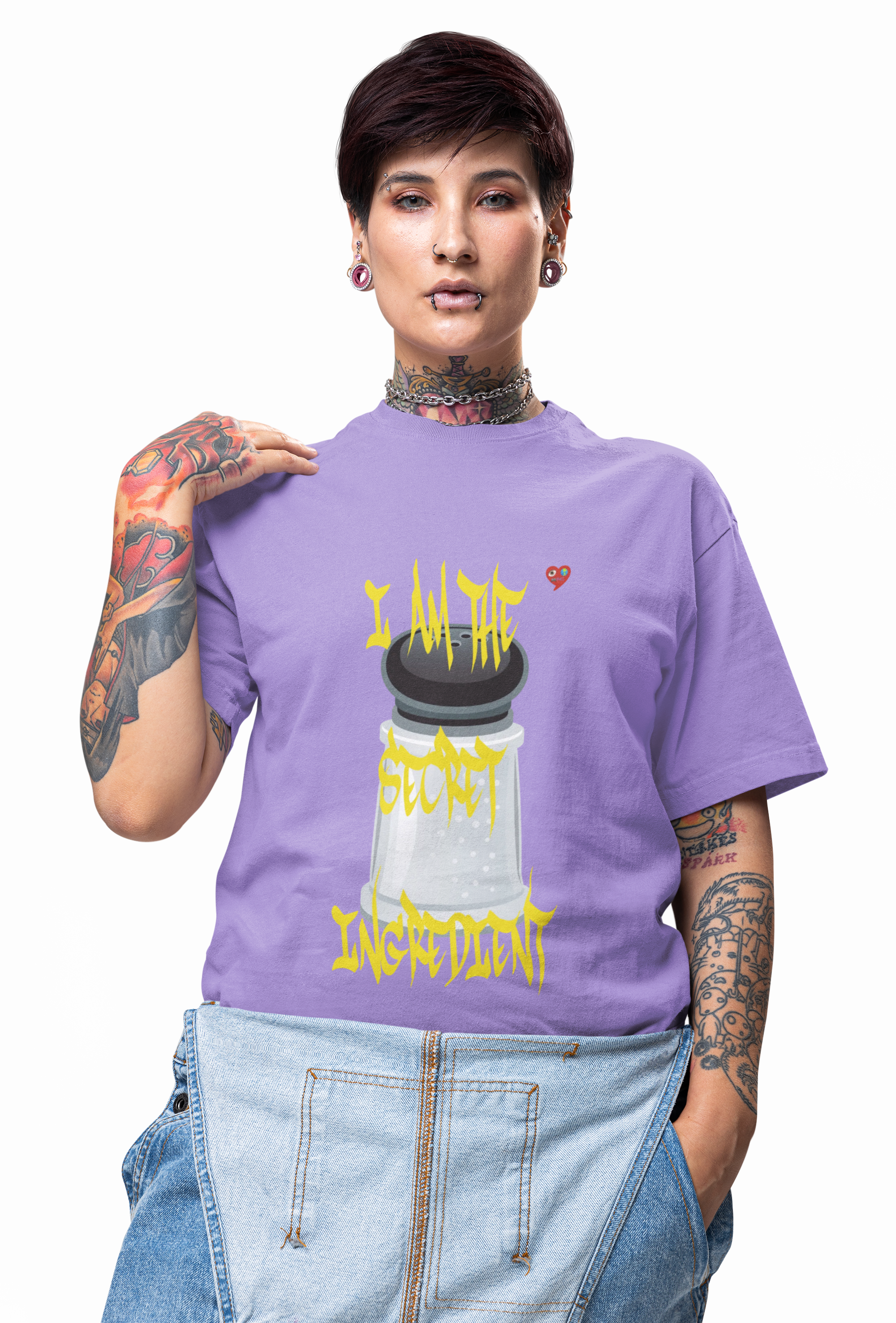 Salt Shaker Graphic T‑Shirt – "I Am The Secret Ingredient" Street Art Tee product thumbnail image Salt Shaker Graphic T‑Shirt – "I Am The Secret Ingredient" Street Art Tee product thumbnail image