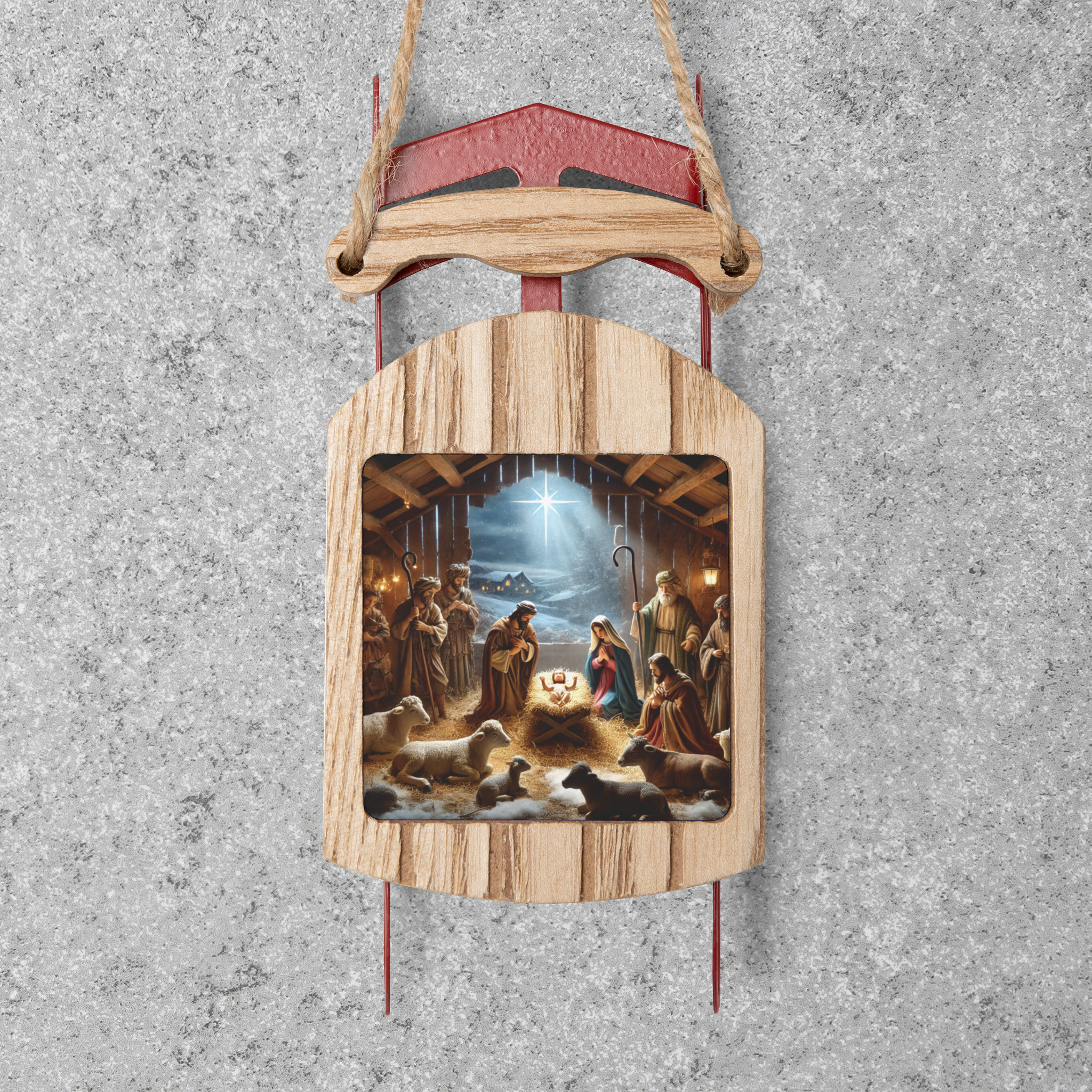 Personalized Sled Ornaments product thumbnail image Personalized Sled Ornaments product thumbnail image