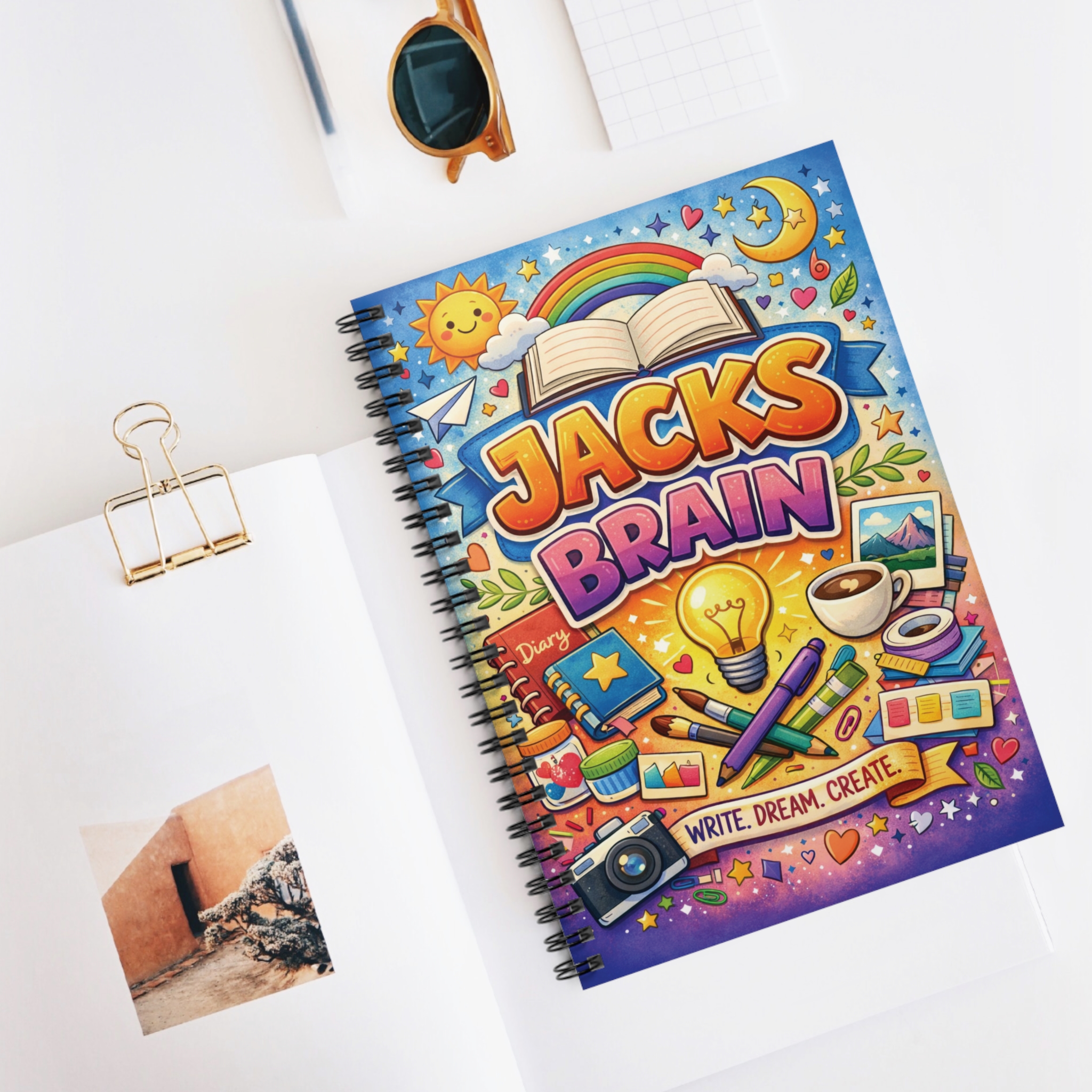 Custom Spiral Notebook - Ruled Line product thumbnail image