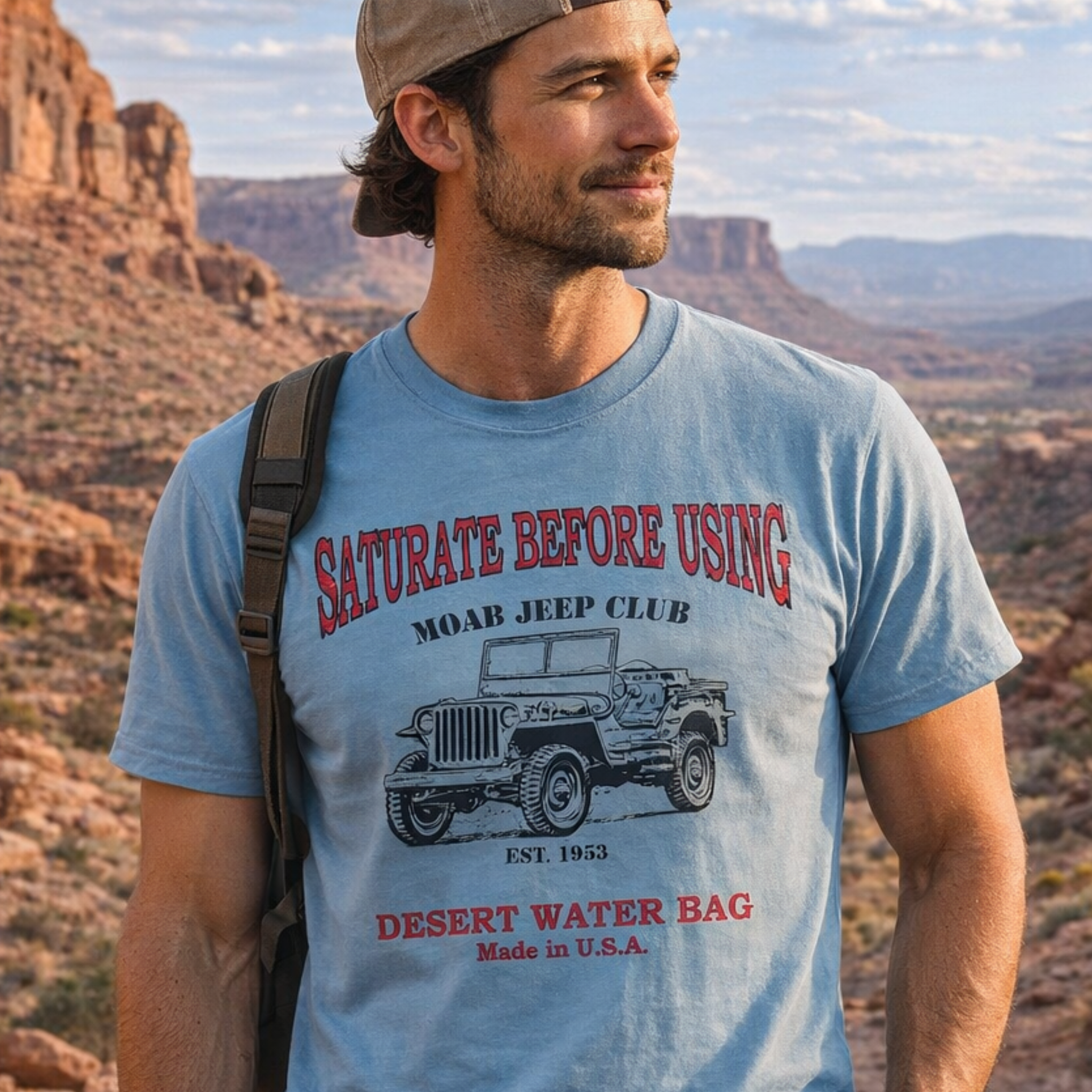 Moab Jeep Club Short-Sleeve Tee