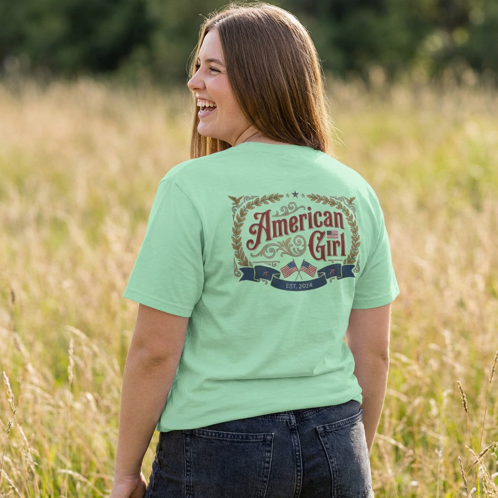 Women's shirt for the true American Girl out there. ❤️ product thumbnail image Women's shirt for the true American Girl out there. ❤️ product thumbnail image