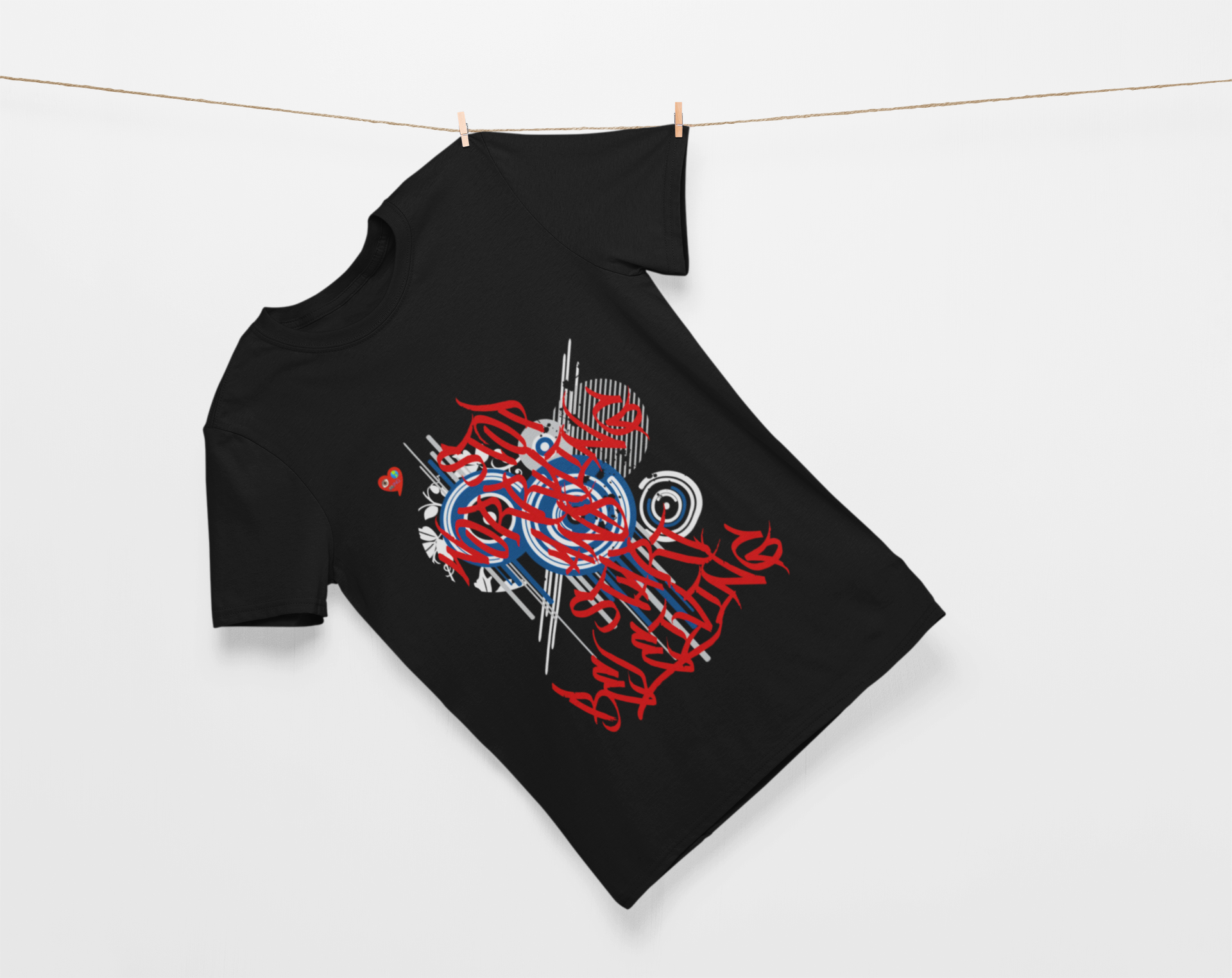 Stop Worrying and Stare Believing Graphic Tee product thumbnail image