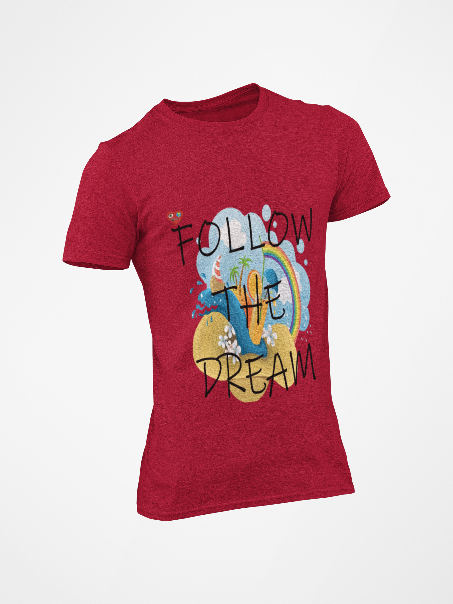 Follow the Dream T-Shirt — Inspirational Beach Graphic Tee product thumbnail image