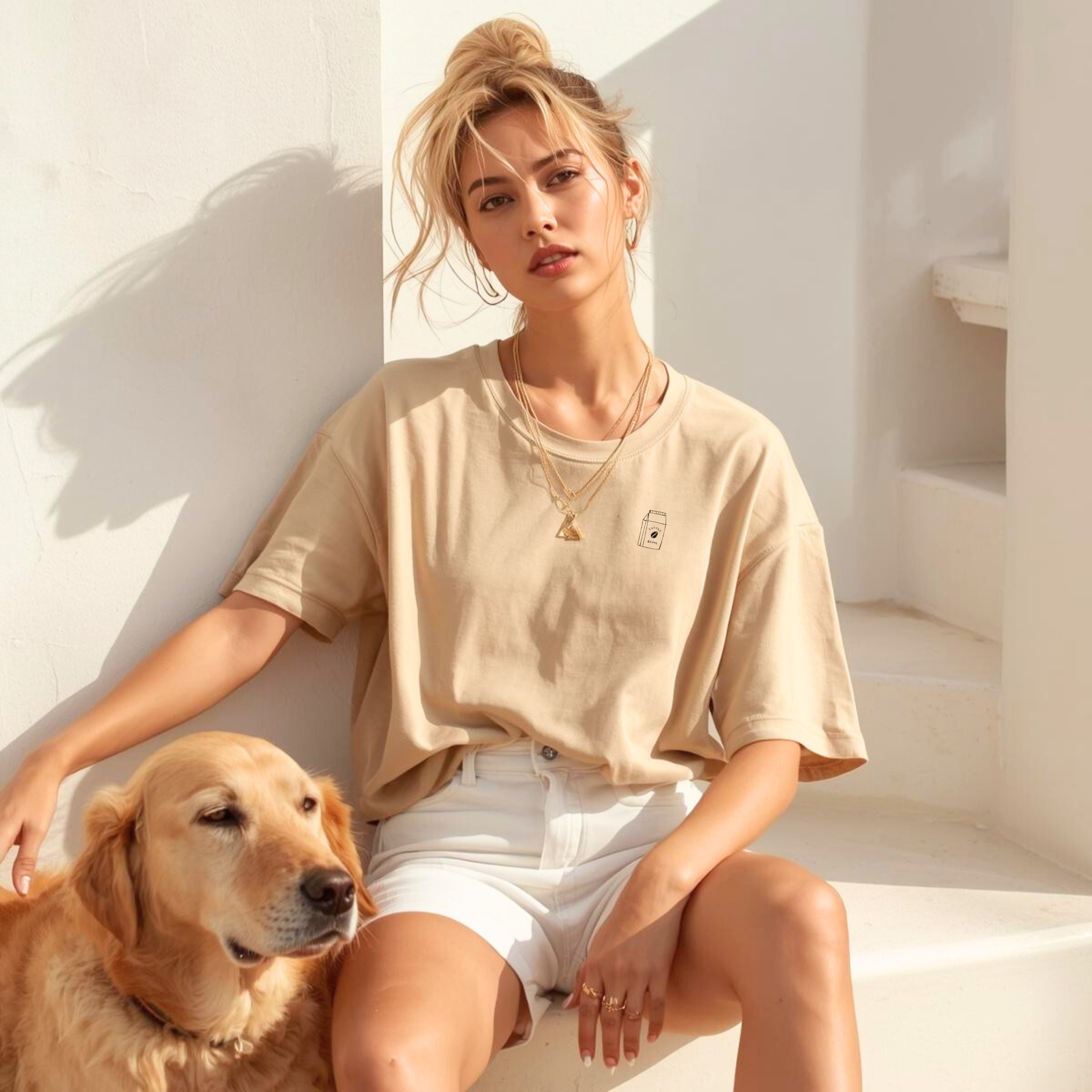 Procaffeinating Tee — Coffe bean T-Shirt For Casual Everyday Wear, Unisex product thumbnail image Procaffeinating Tee — Coffe bean T-Shirt For Casual Everyday Wear, Unisex product thumbnail image