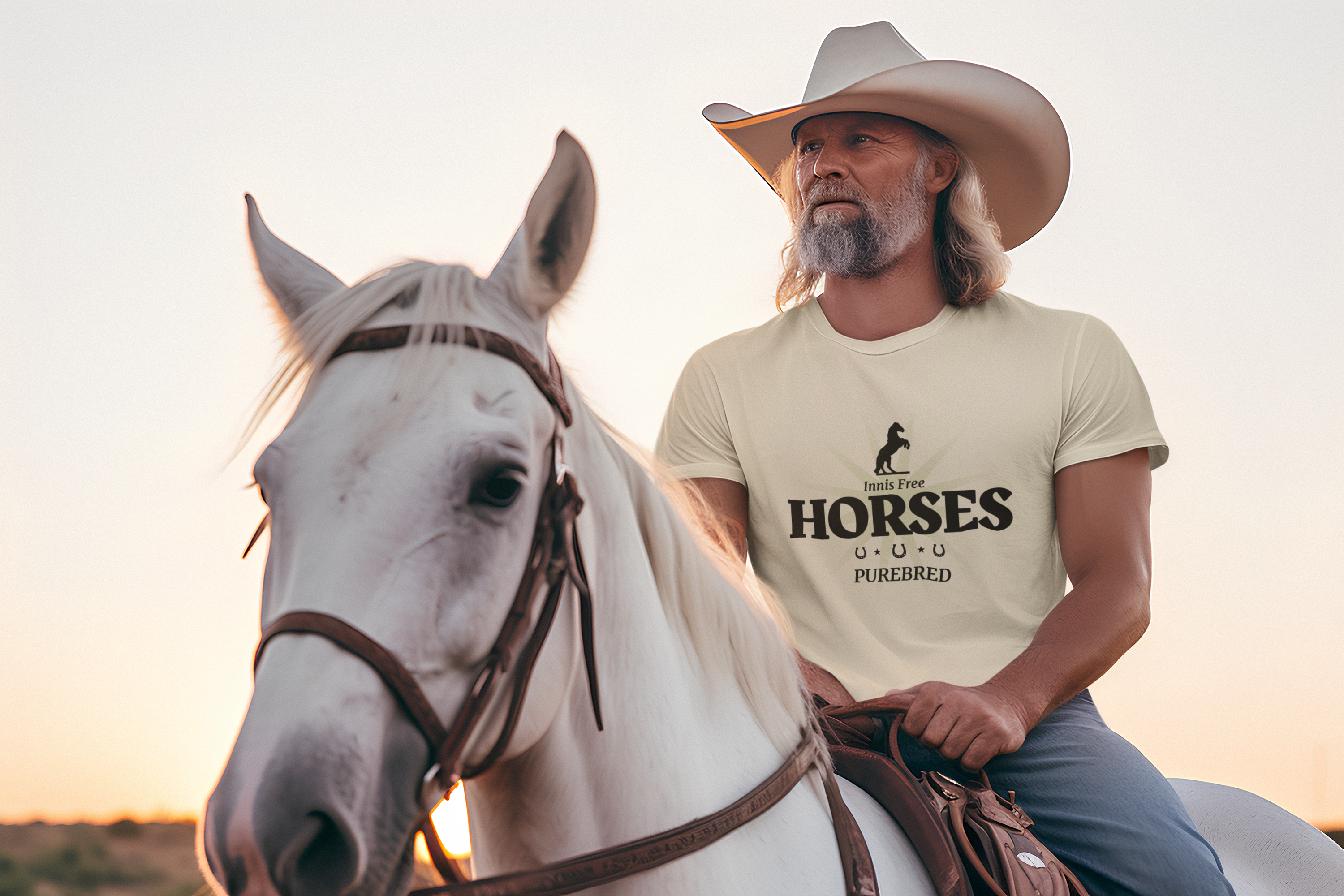 Personalized Equestrian T-Shirt — Custom Horse Rider Tee product thumbnail image