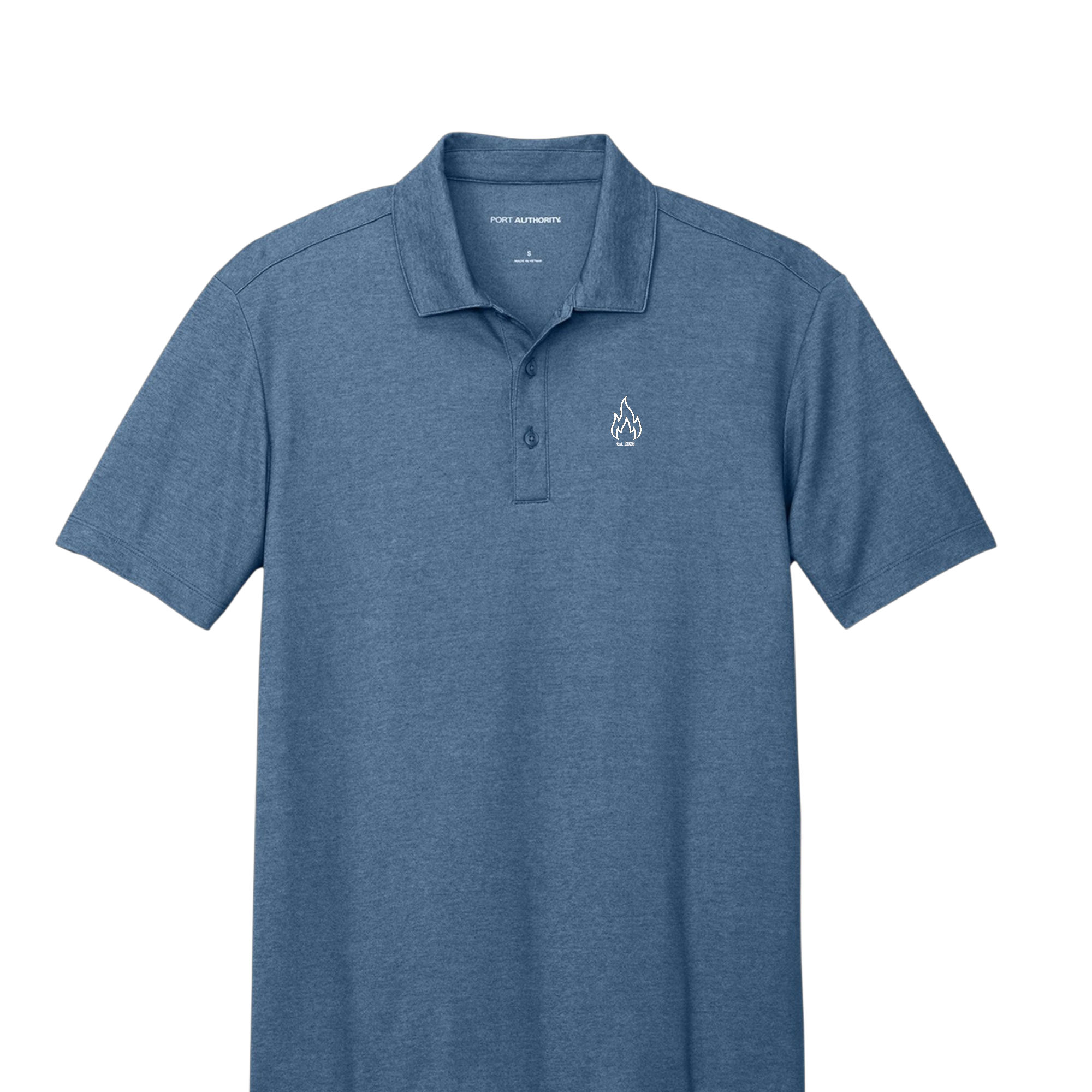 Fogo Custom Premium Polo Shirt product thumbnail image
