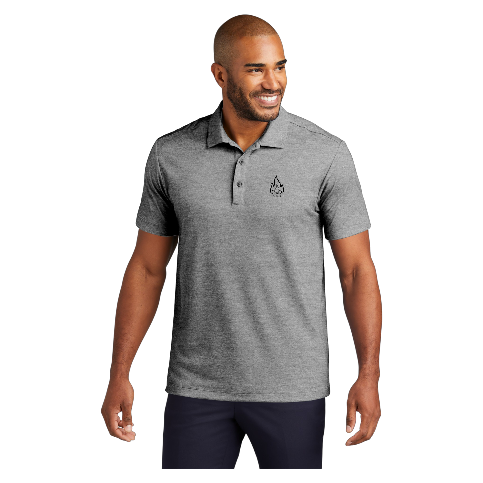 Fogo Custom Premium Polo Shirt product thumbnail image