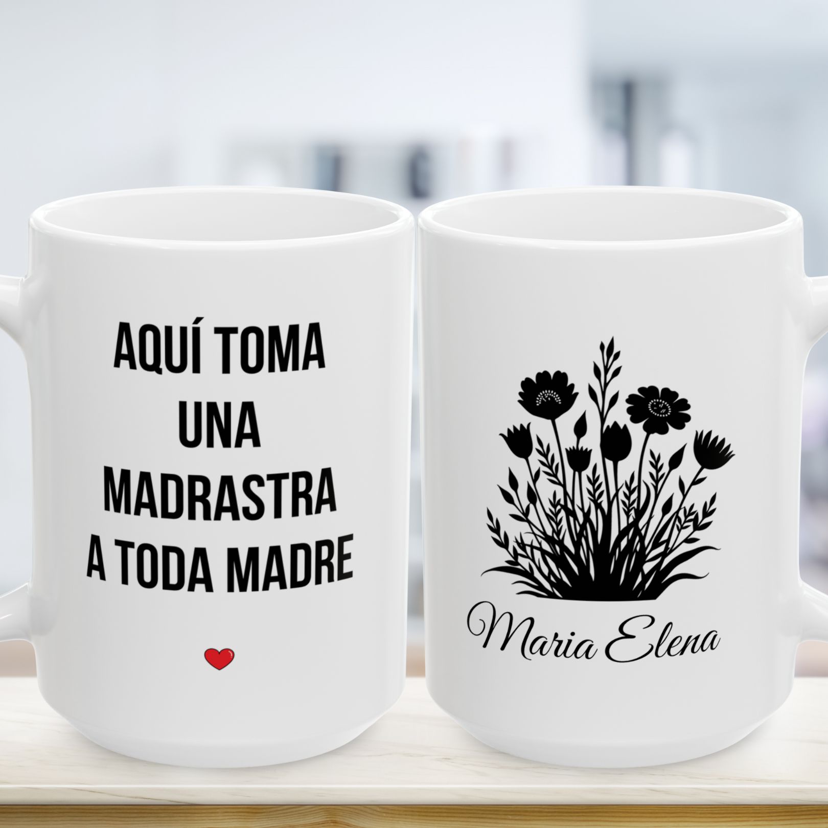 Regalo para Madrastra | Aquí Toma Una Madrastra A Toda Madre | Taza Personalizada con Nombre | Stepmom Gift product thumbnail image Regalo para Madrastra | Aquí Toma Una Madrastra A Toda Madre | Taza Personalizada con Nombre | Stepmom Gift product thumbnail image