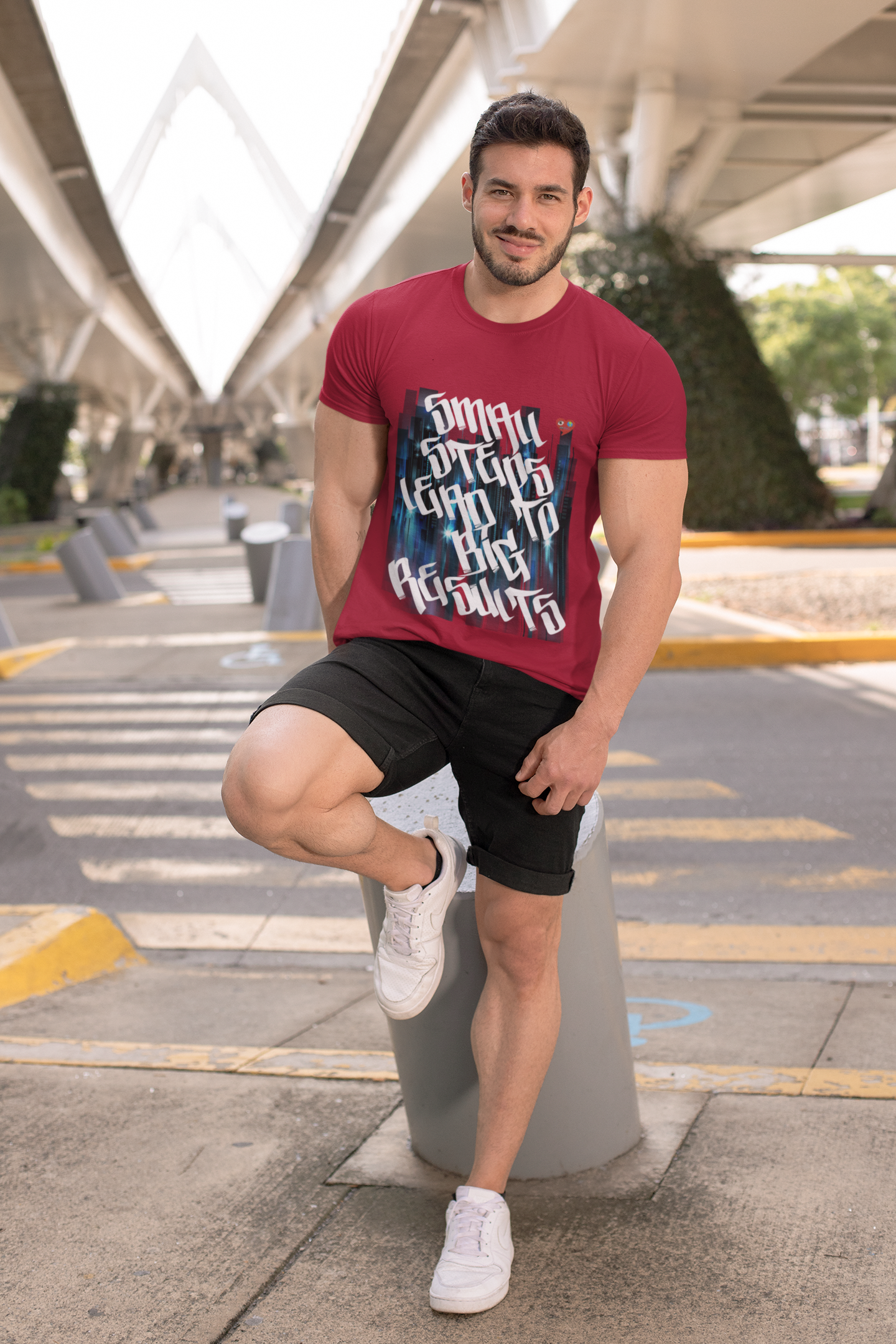Small Steps Lead To Big Results. T‑Shirt — "Everything Grows to Big Results" Graphic Tee product thumbnail image Small Steps Lead To Big Results. T‑Shirt — "Everything Grows to Big Results" Graphic Tee product thumbnail image