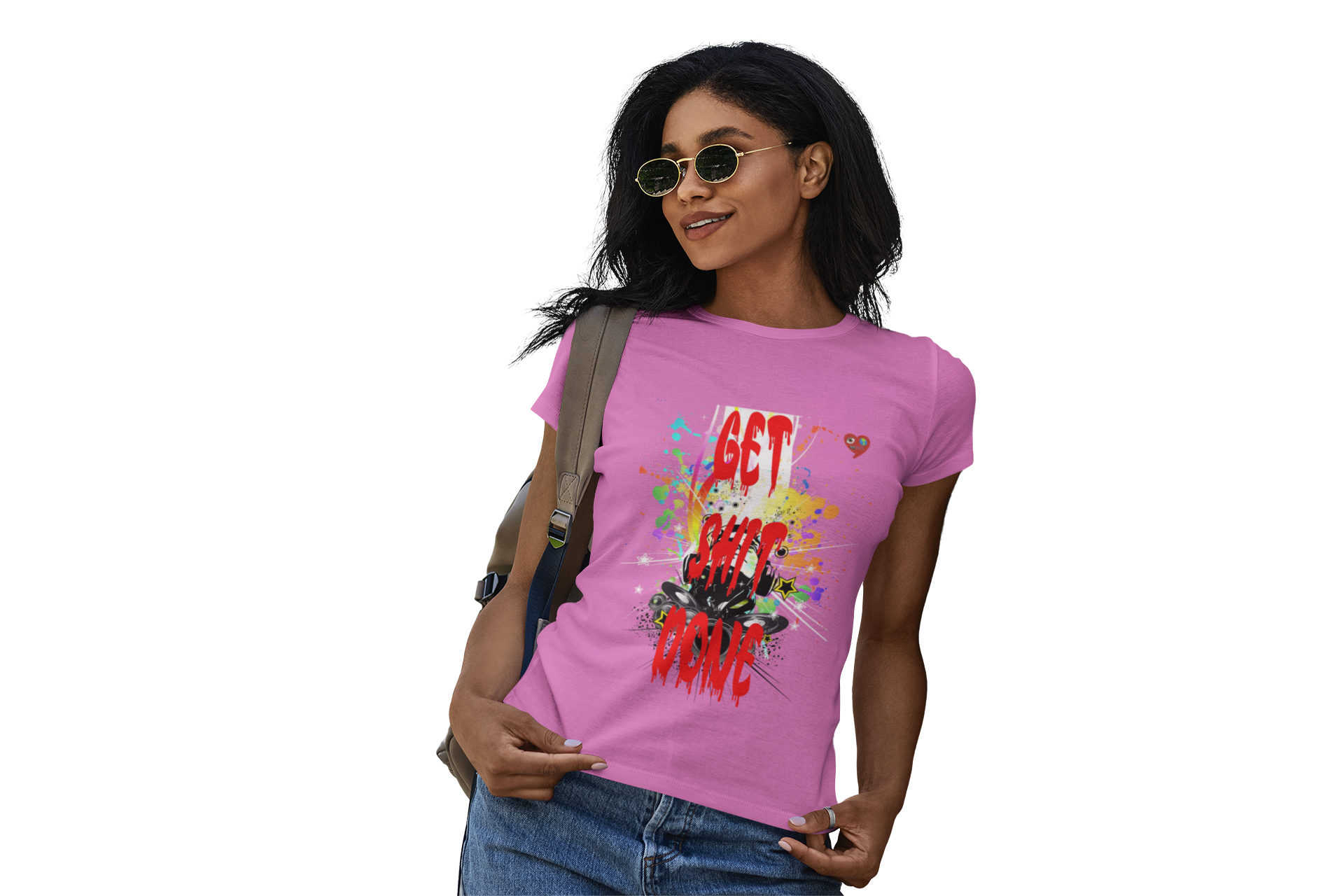 Get Shit Done Graphic T-Shirt — Colorful Motivational Urban Art Tee product thumbnail image Get Shit Done Graphic T-Shirt — Colorful Motivational Urban Art Tee product thumbnail image