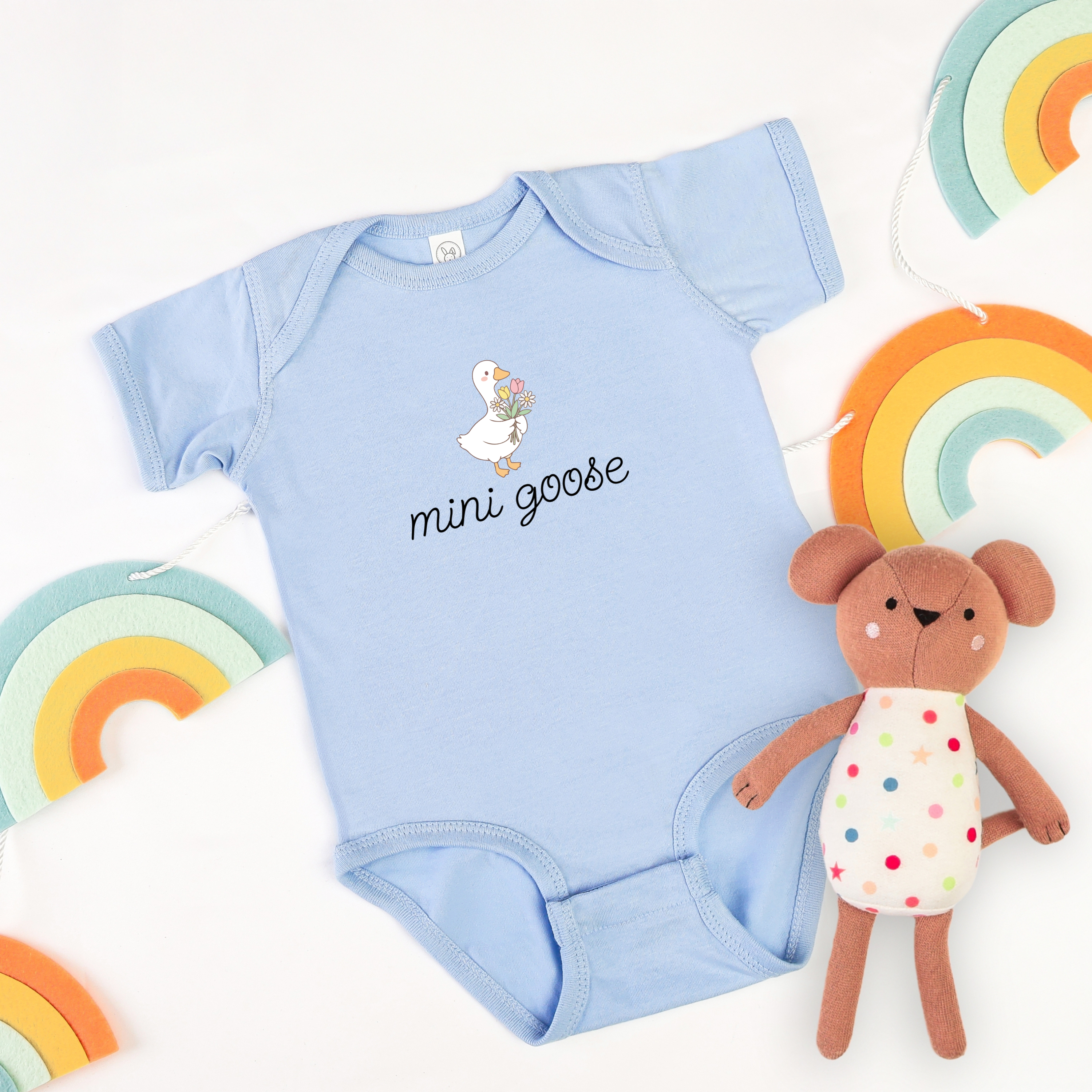 Infant Bodysuit — Mini Goose Matching Set (Mommy & Me) product thumbnail image Infant Bodysuit — Mini Goose Matching Set (Mommy & Me) product thumbnail image
