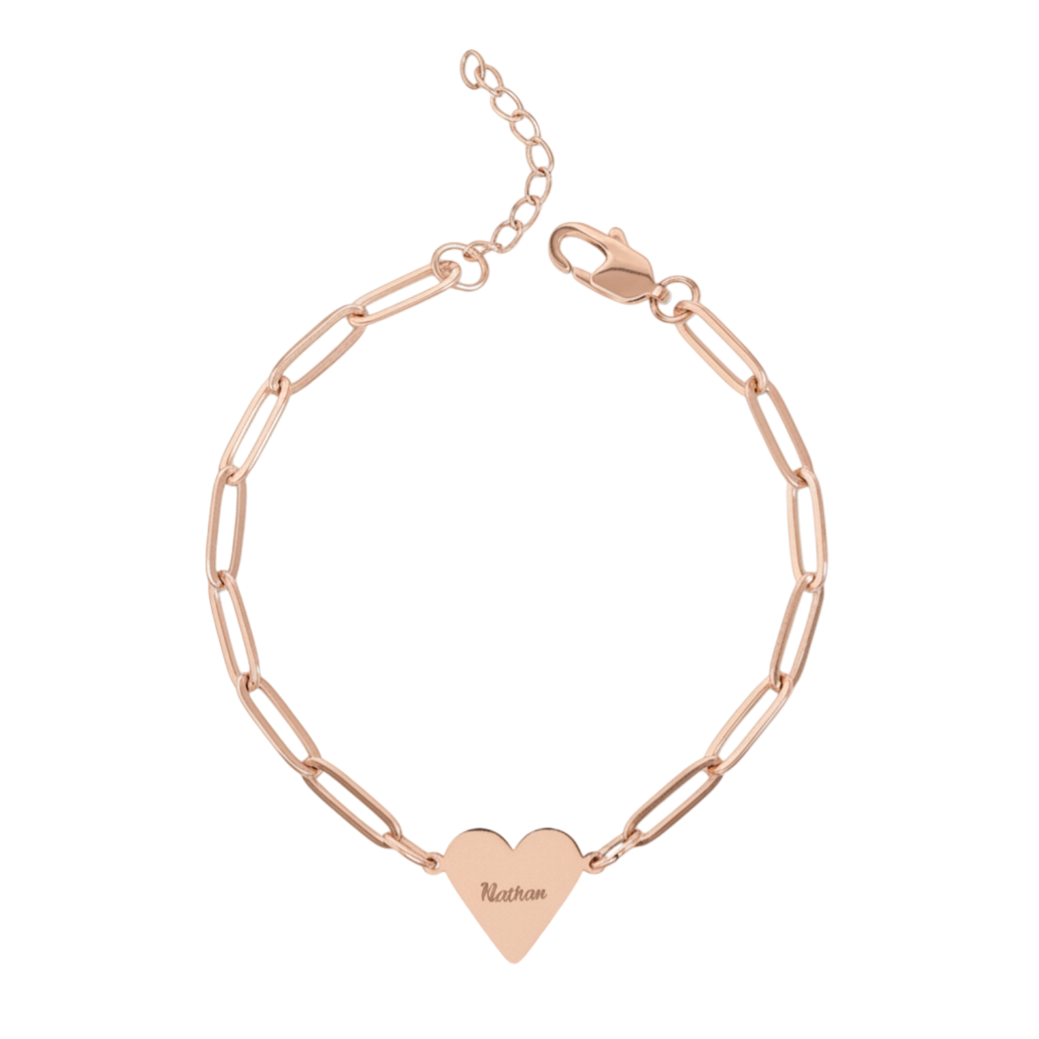 Custom Heart Name Bracelet FS™ product thumbnail image Custom Heart Name Bracelet FS™ product thumbnail image