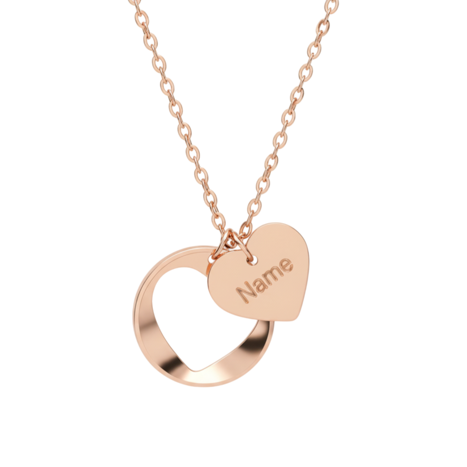 Custom Heart Layered Necklace FS™